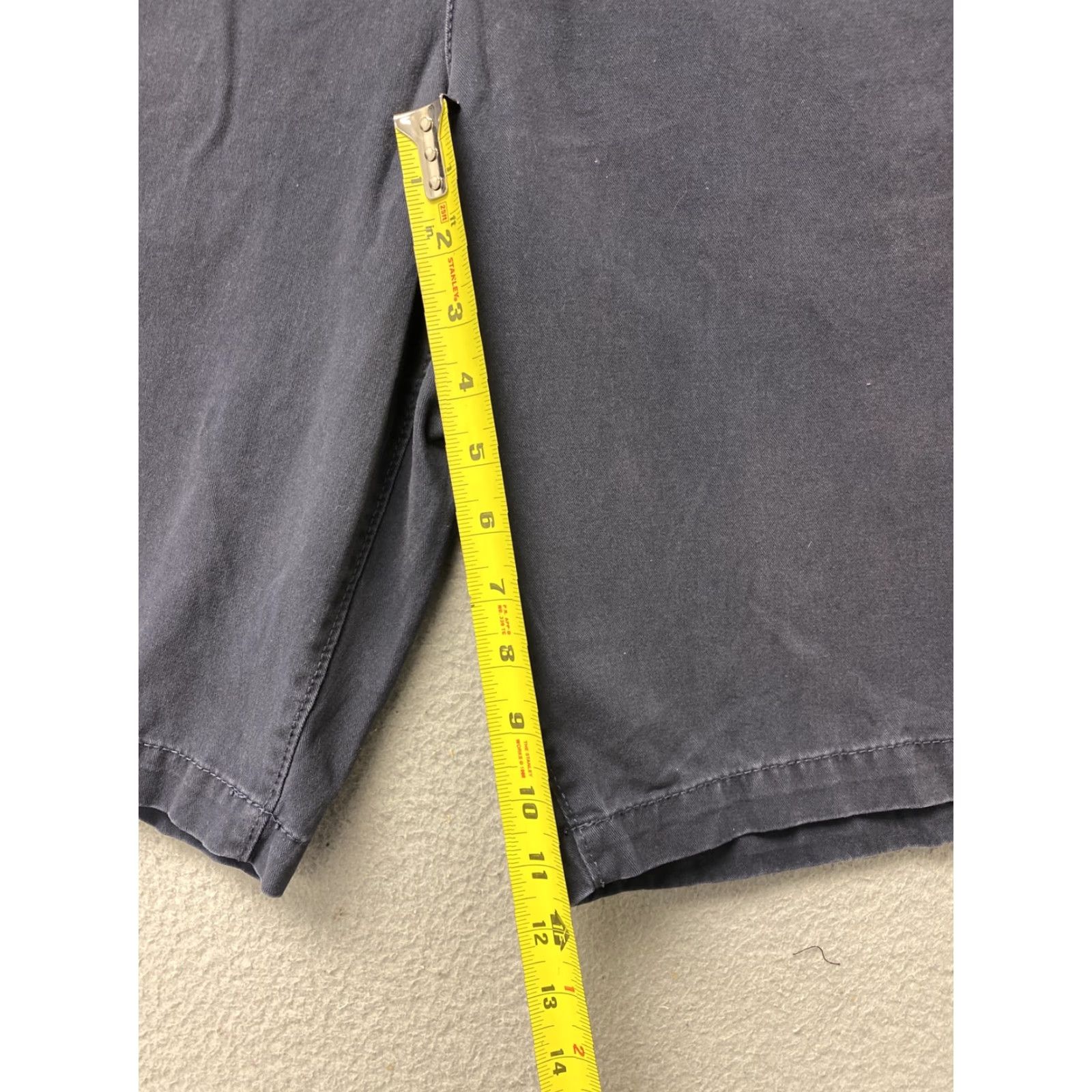 American Eagle Outfitters American Eagle Chino Shorts Mens 32 Navy Blue Casual Comfort Flat Front Size US 32 / EU 48 - 6 Thumbnail