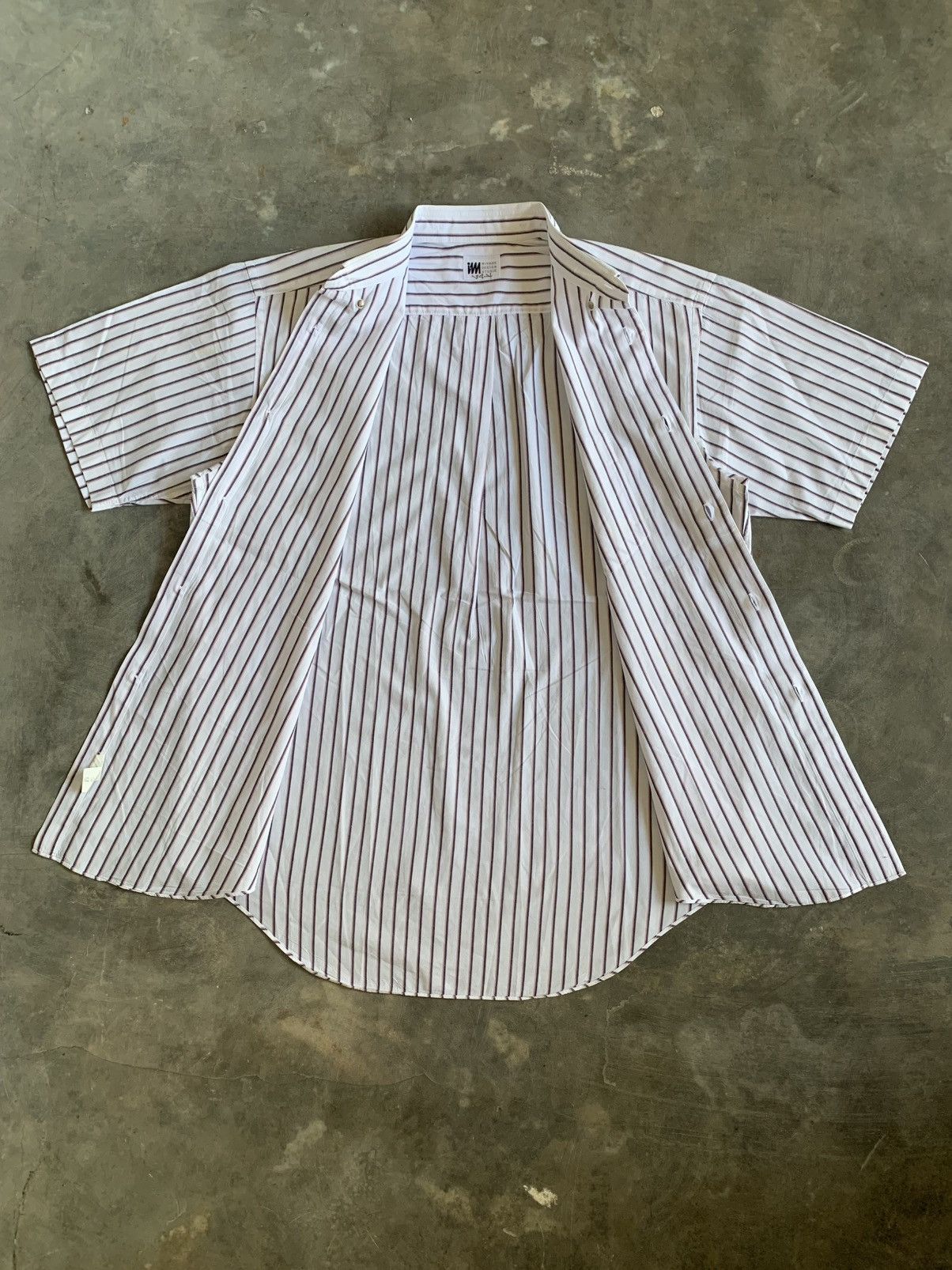 Issey Miyake 💥LAST SALE💥Issey Miyake Striped Shirt Japan Size US L / EU 52-54 / 3 - 1 Thumbnail