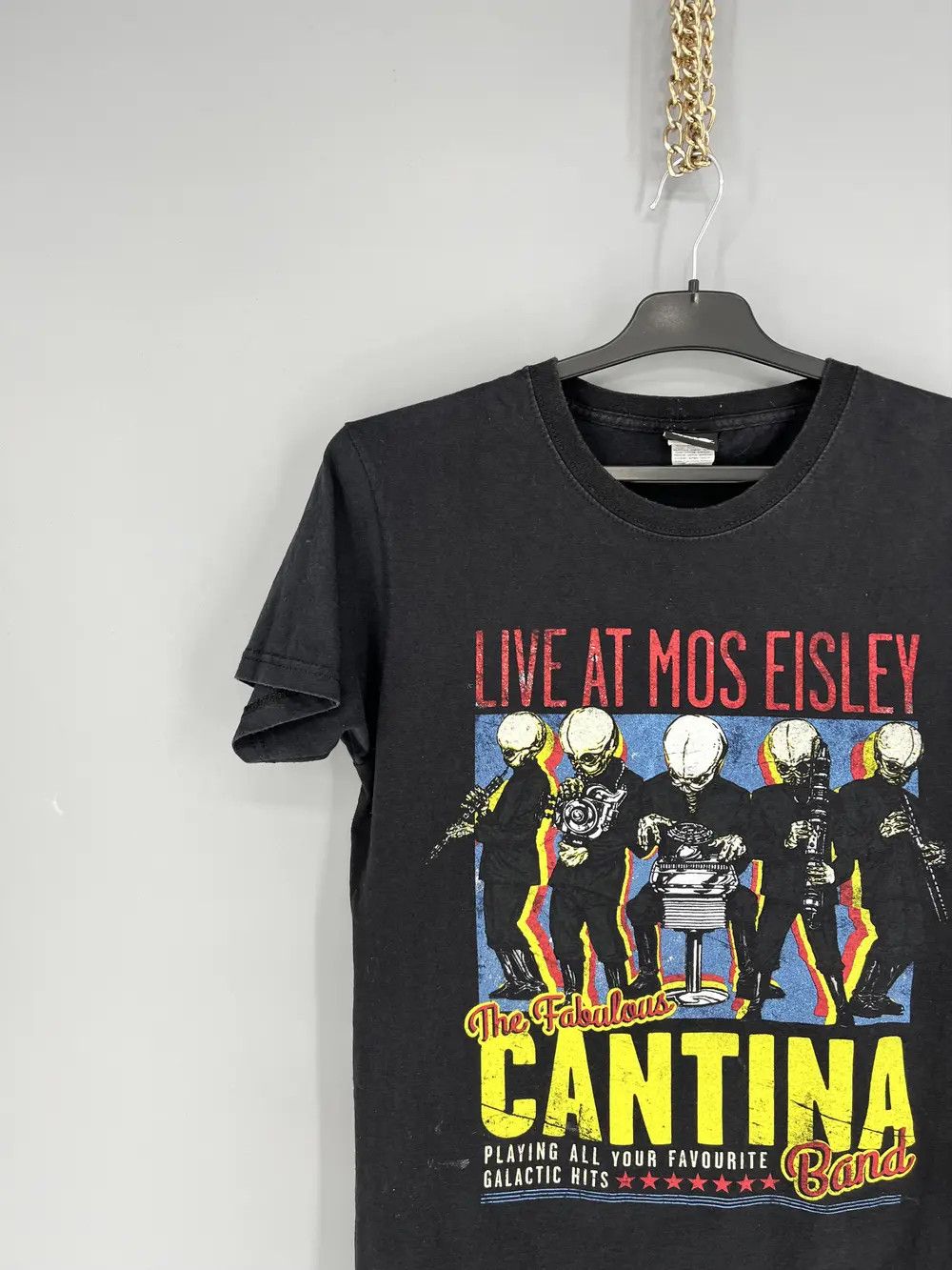Star Wars Vintage Star Wars Cantina Band Live At Mos Eisley Tour Tee Size US S / EU 44-46 / 1 - 4 Thumbnail