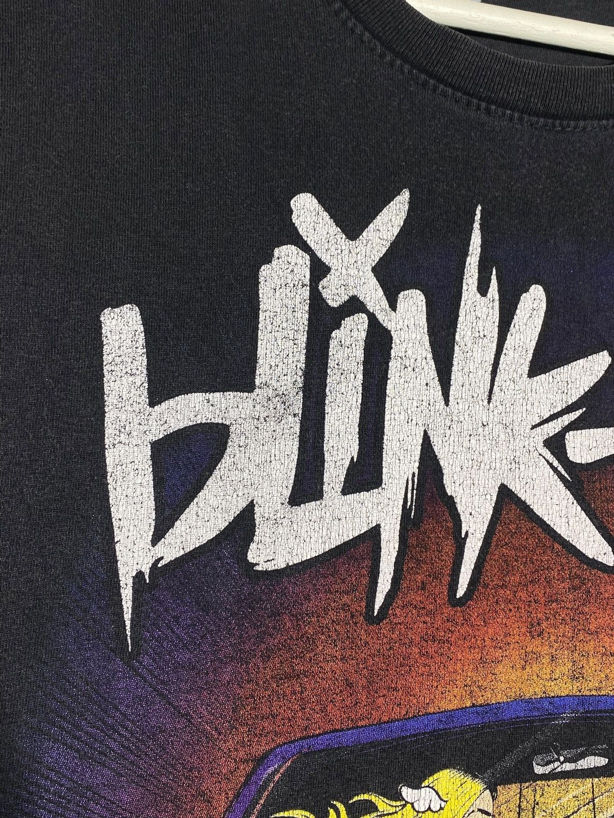 Band Tees Blink 182 Rock Band Vintage Fade T-shirt Size US L / EU 52-54 / 3 - 6 Thumbnail