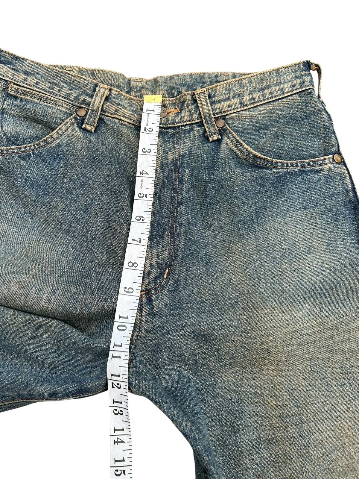 Kapital Vintage Wrangler Selvedge Baggy Rusty Denim Jeans Size US 30 / EU 46 - 14 Thumbnail