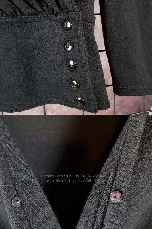 Dior Dior Black Wool Long Sleeve Cardigan . Size M / US 6-8 / IT 42-44 - 7 Thumbnail