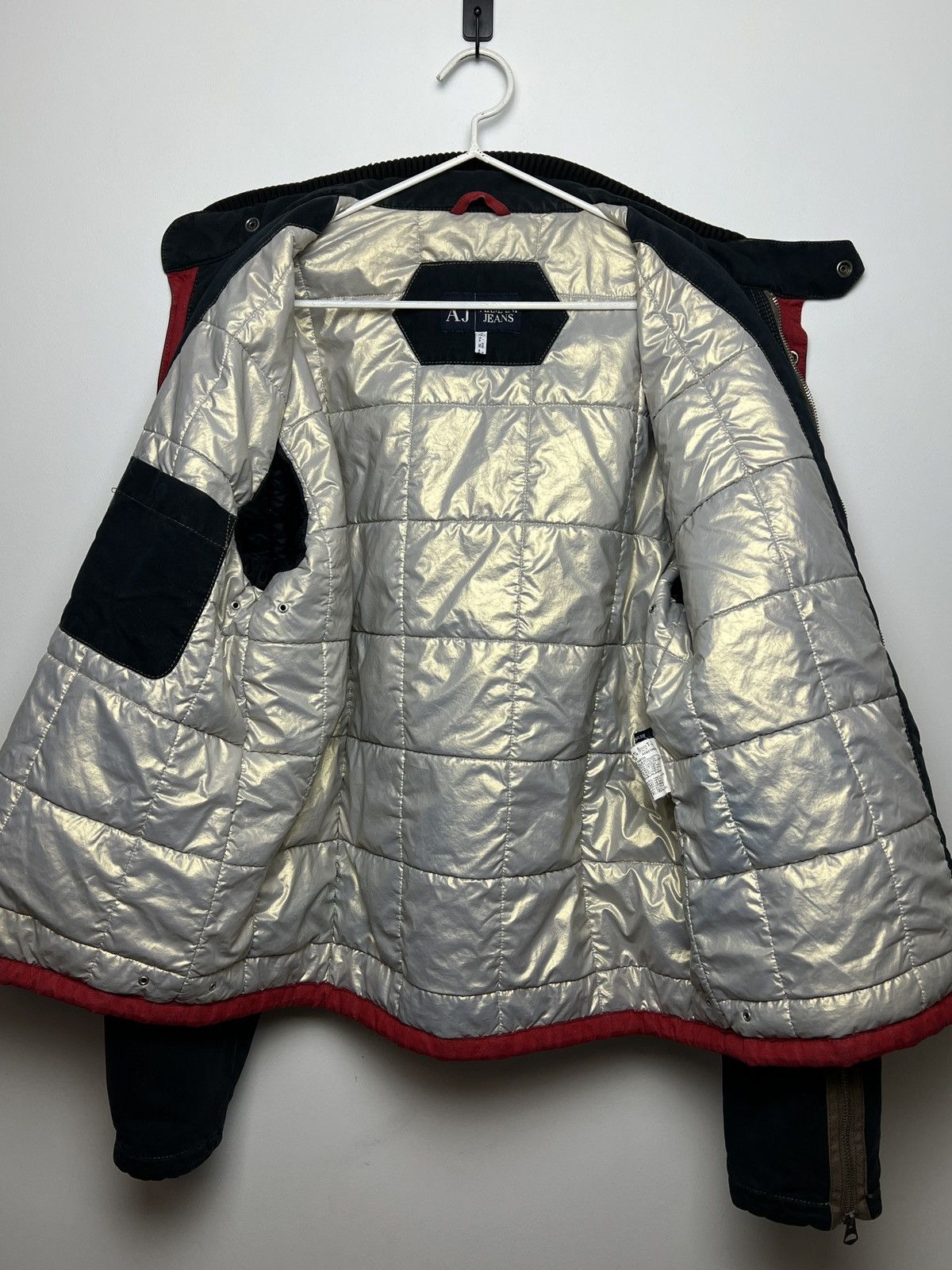 Giorgio Armani armani y2k archive solid work jacket Size US L / EU 52-54 / 3 - 12 Thumbnail