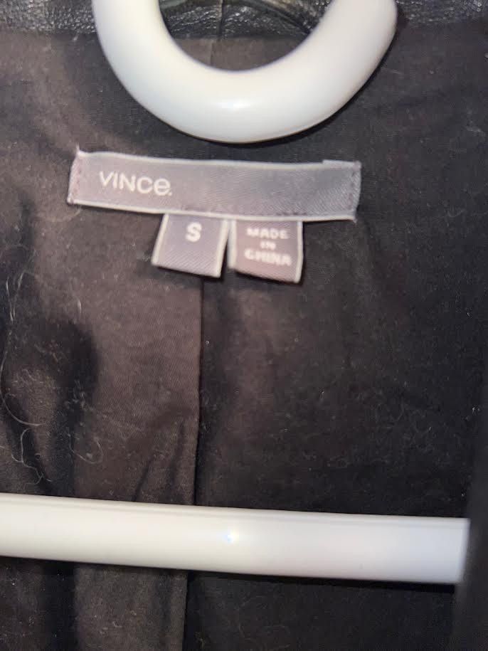 Vince Vince leather moto jacket Size S / US 4 / IT 40 - 5 Thumbnail