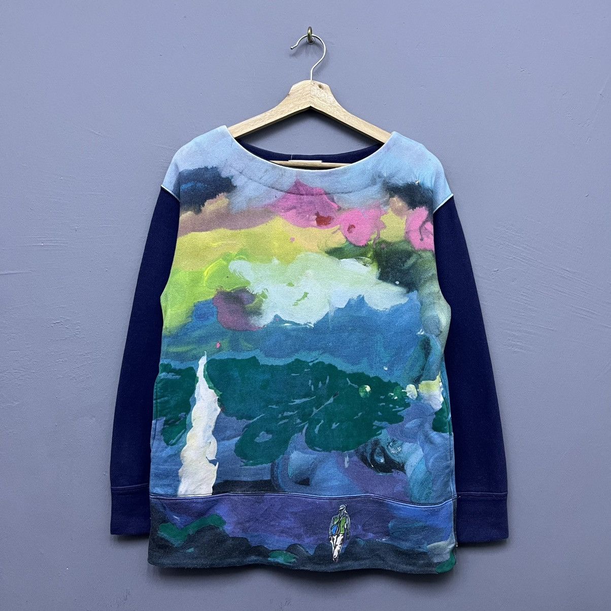 Tsumori Chisato Tsumori Chisato Art Watercolor Sweatshirt Size US M / EU 48-50 / 2 - 1 Thumbnail