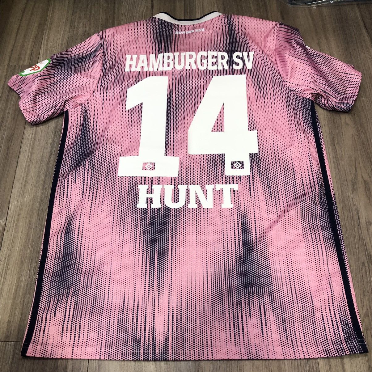 Adidas Hamburger SV 19/20 away shirt #14 Hunt Size US L / EU 52-54 / 3 - 2 Thumbnail