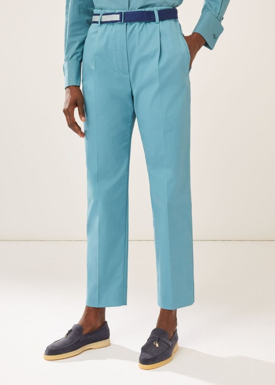 Loro Piana o1srvl11e0424 Trouser in Blue Size 26" / US 2 / IT 38 - 2 Thumbnail