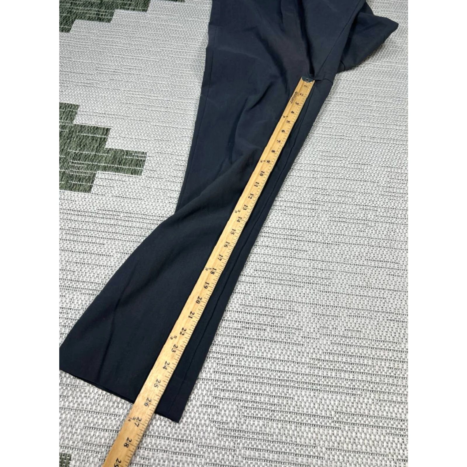 M.M.LaFleur MM Lafleur New York Oshima Pants Womens 8 Black Slim Fit Stretch Side Zip Pants Size 30" / US 8 / IT 44 - 4 Thumbnail