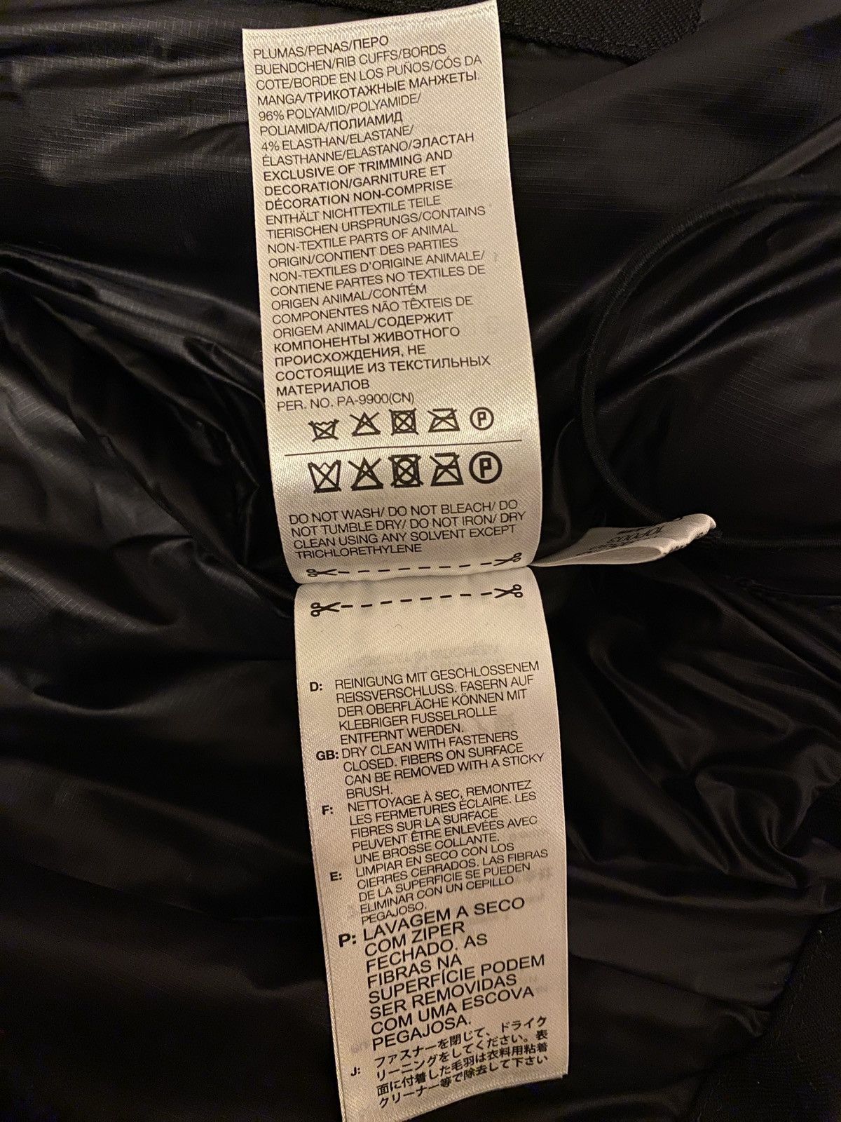 Adidas × Y-3 × Yohji Yamamoto Y-3 CLASSIC PUFFY DOWN JACKET Size US L / EU 52-54 / 3 - 13 Thumbnail