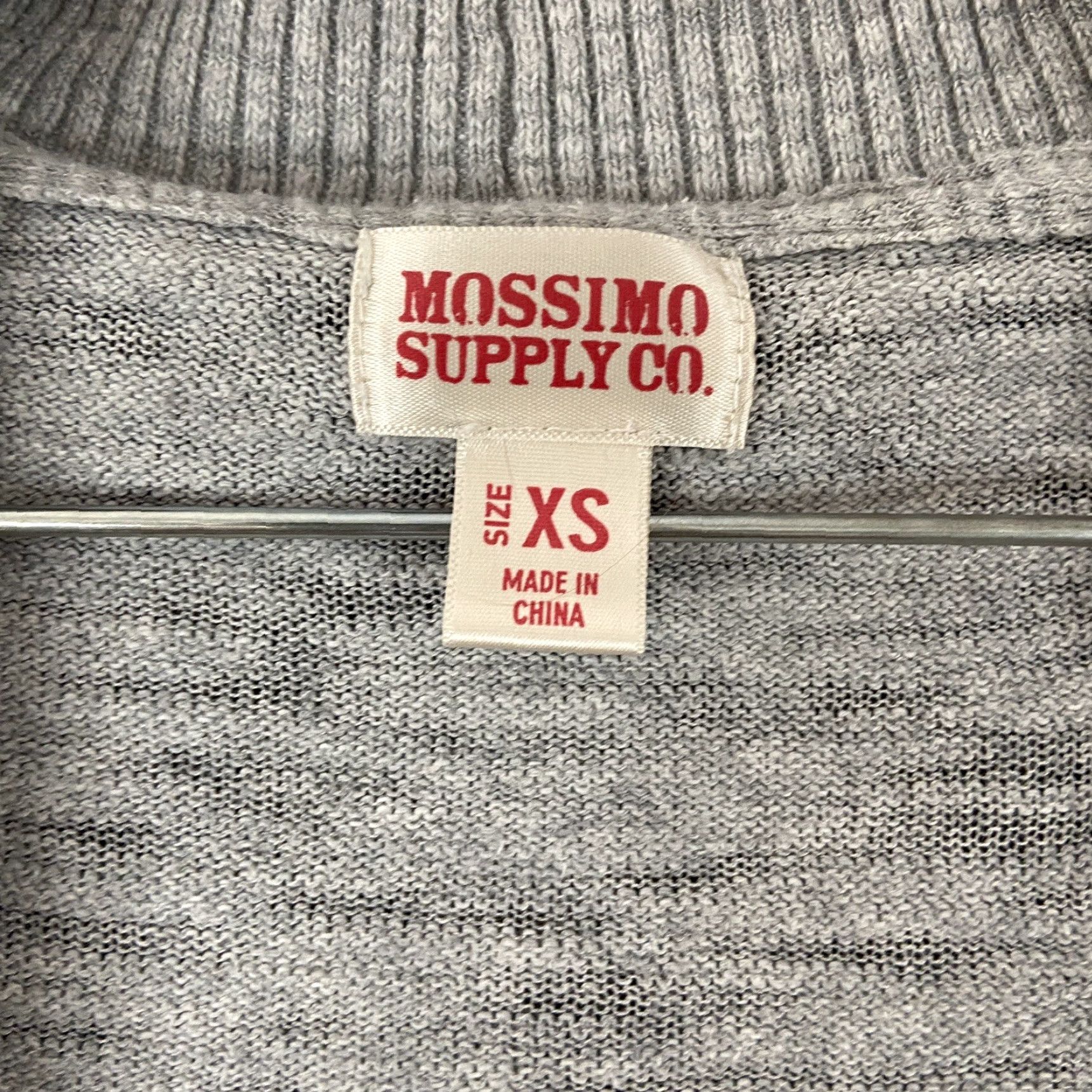 Mossimo MOSSIMO SUPPLY CO Cardigan Sweater Women's XS Gray Long Sleeve Button Up Cardigan Womens XS Gray Buttoned Knit Subtle 90s? Size XS / US 0-2 / IT 36-38 - 5 Thumbnail