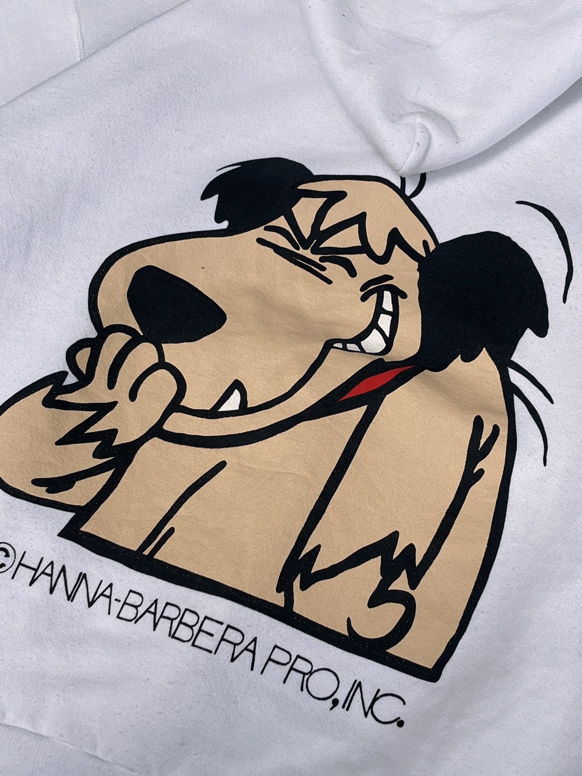Vintage Vintage 90s Muttley Wacky Racers Hoodie Size US L / EU 52-54 / 3 - 3 Thumbnail