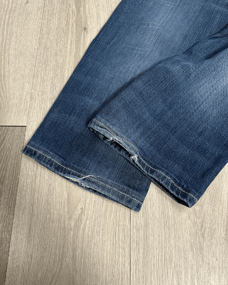 Affliction Vintage Y2K Affliction Black Premium Blake Denim Jeans 33x31 Size US 33 - 12 Thumbnail