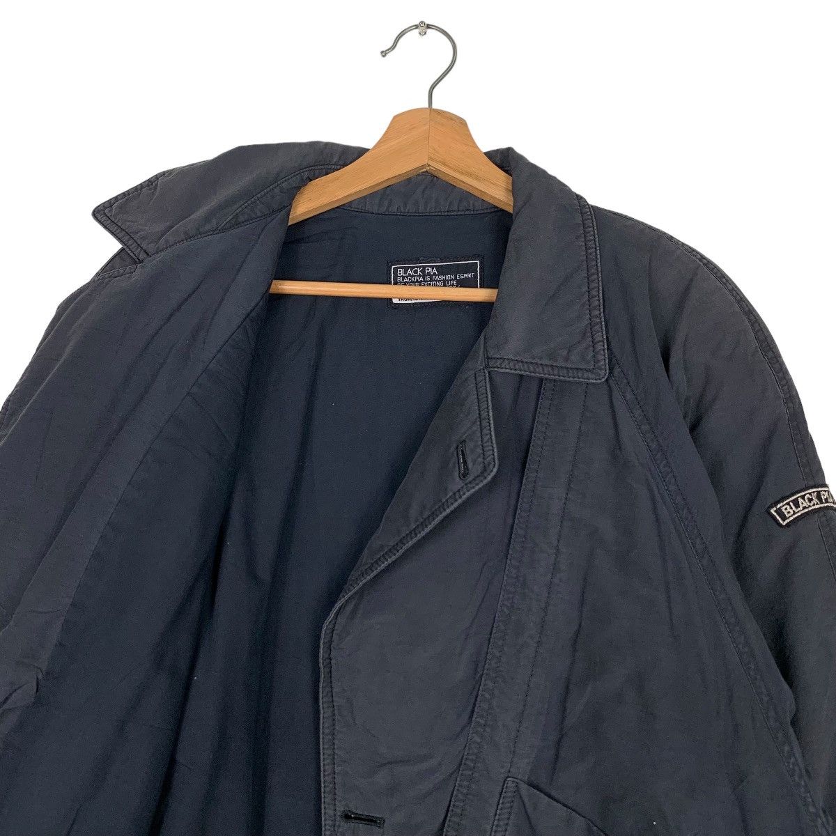 Japanese Brand BLACK PIA Riot Asymmetrical Jacket #0847-C38 Size US M / EU 48-50 / 2 - 10 Thumbnail