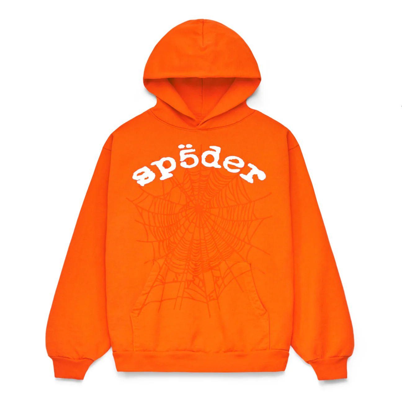 image of Spider Worldwide Sp5Der Legacy Web Hoodie Orange, Men's (Size 2XL)