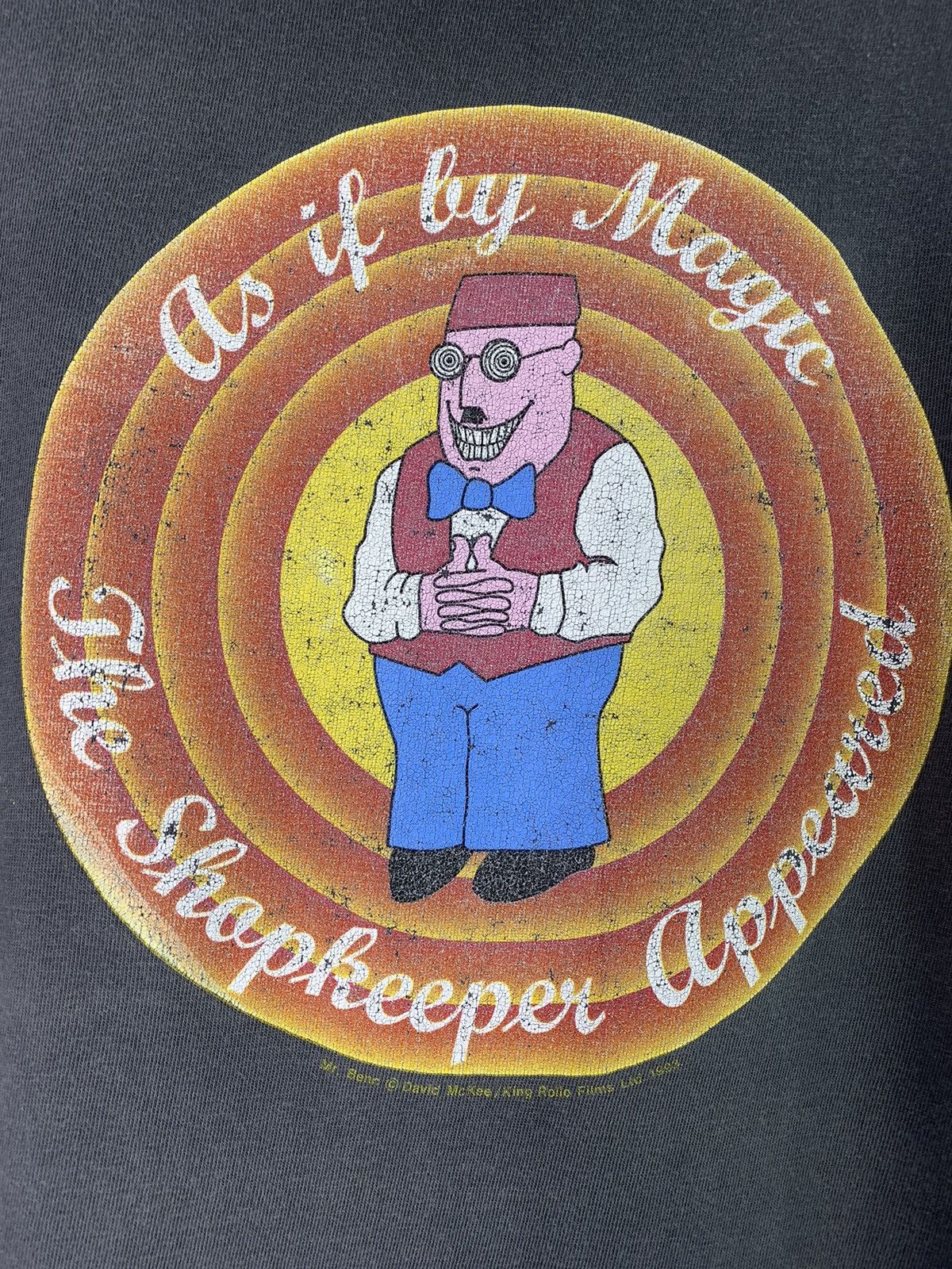 Vintage Vintage Mr. Benn The Shopkeeper 1993 T-Shirt XL Size Size US XL / EU 56 / 4 - 5 Thumbnail