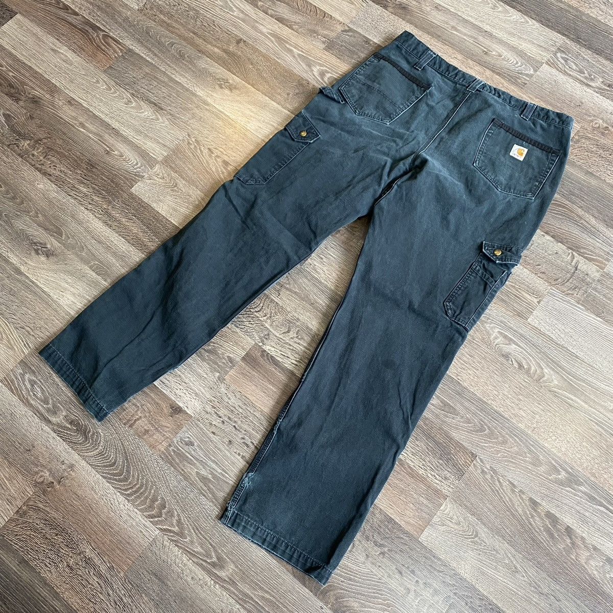 Carhartt × Vintage Carhartt carpenter cargo workwear pants Size US 38 / EU 54 - 6 Thumbnail