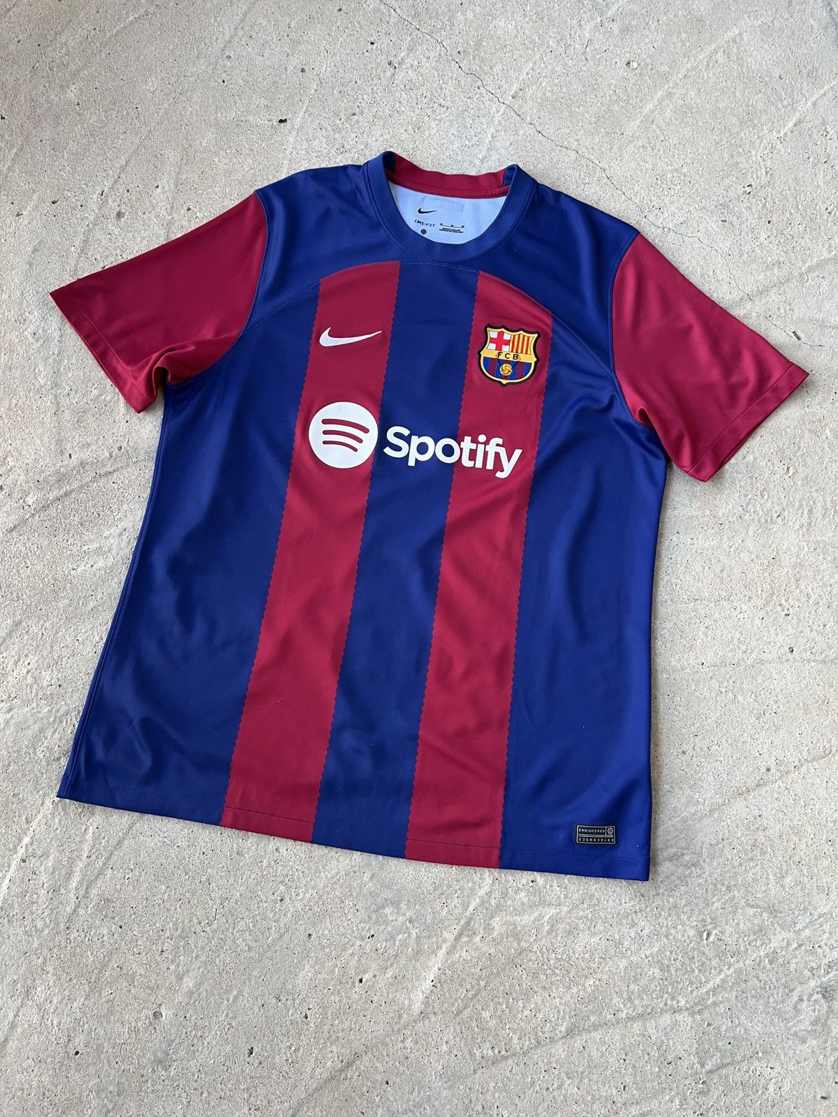 Nike Nike Barcelona Spotify Football Jersey Size US XL / EU 56 / 4 - 1 Thumbnail