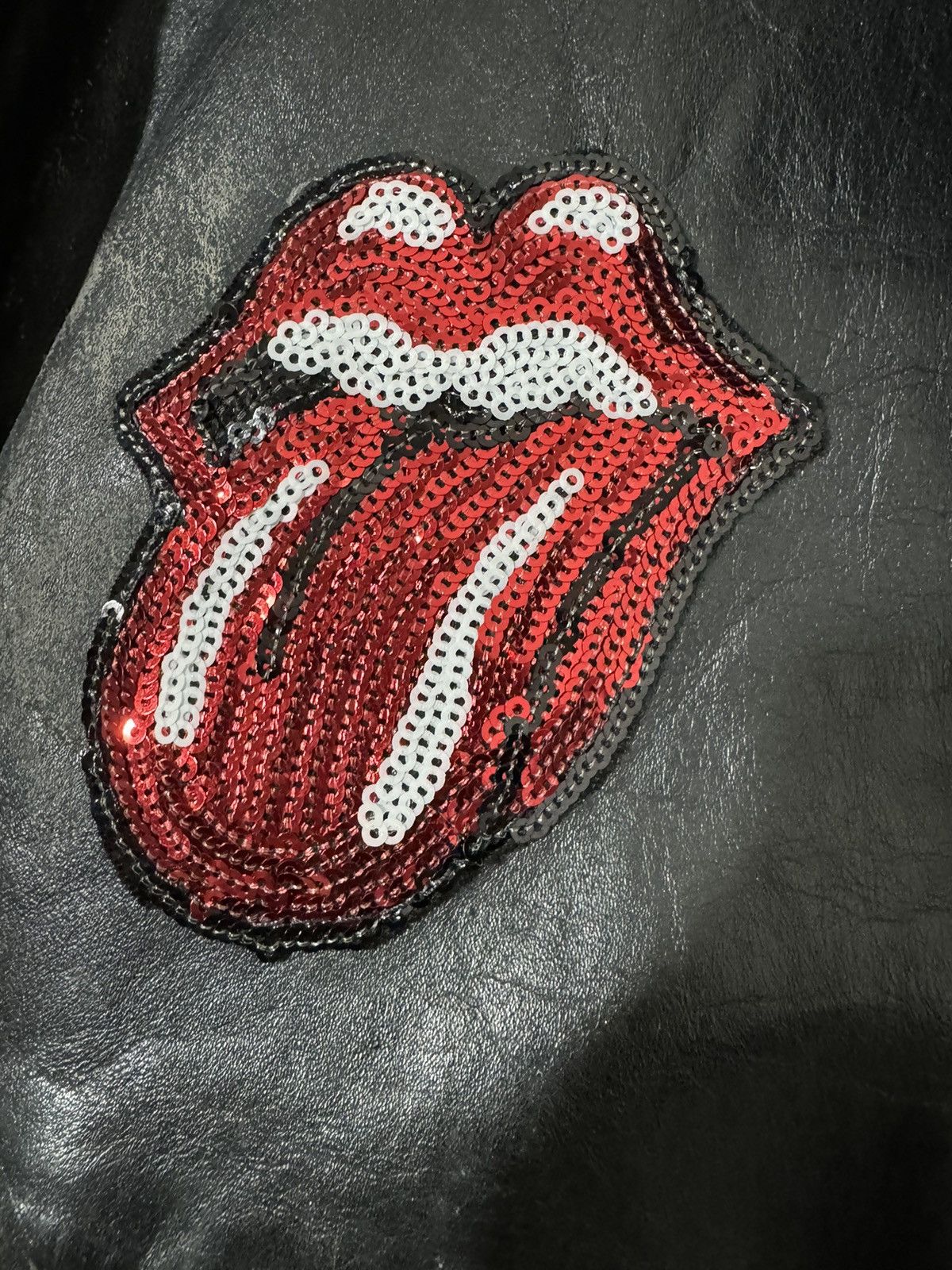 MadeWorn MadeWorn Rolling Stones Leather Jacket XL NWT Rare Size US XL / EU 56 / 4 - 6 Thumbnail