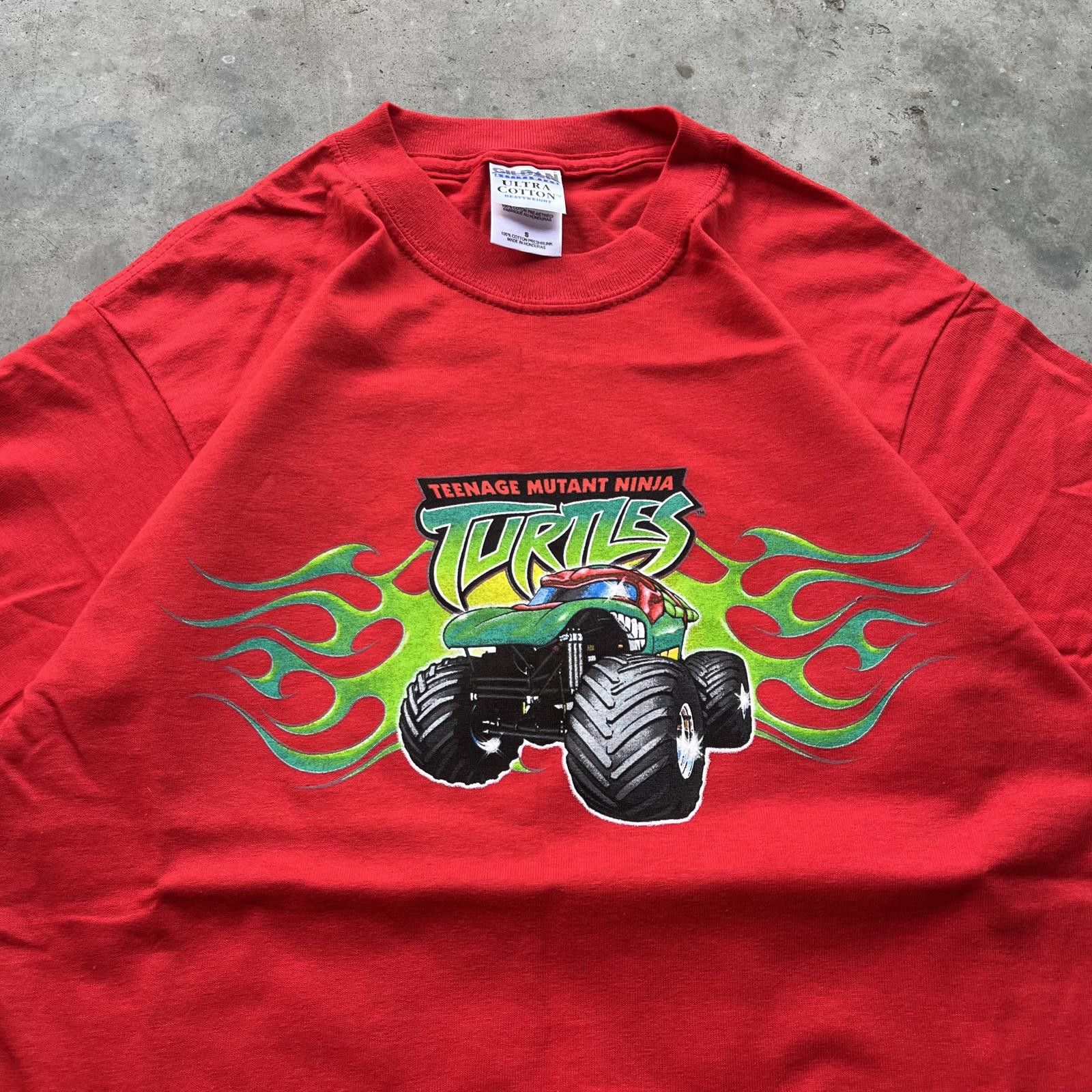 Vintage Vintage Y2K Teenage Mutant Ninja Turtles Monster Truck Shirt Size US S / EU 44-46 / 1 - 6 Thumbnail