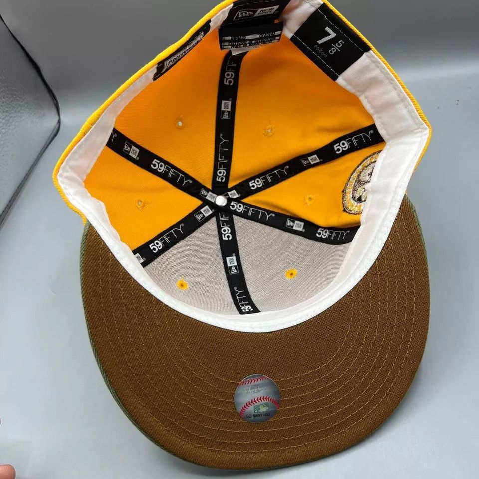 New Era Seattle Mariners Hat Men 7 5/8 59Fifty New Era MLB Fitted Size ONE SIZE - 2 Thumbnail