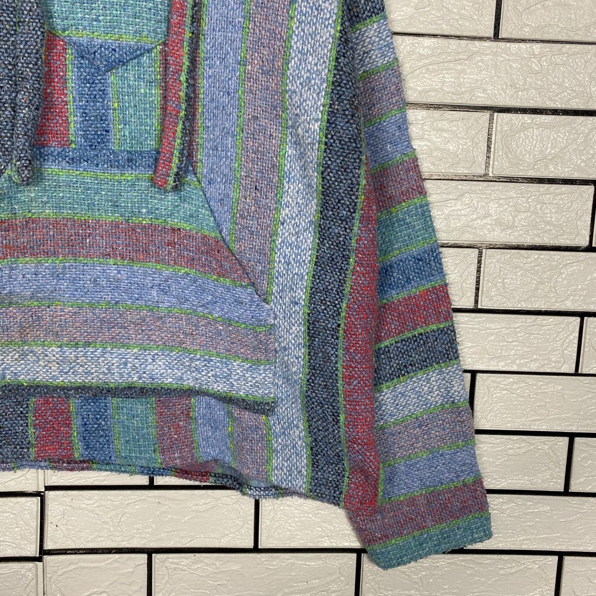 Japanese Brand Vintage Anorak Hoodie Wool Jacket Molina Striped Design Size US S / EU 44-46 / 1 - 6 Thumbnail