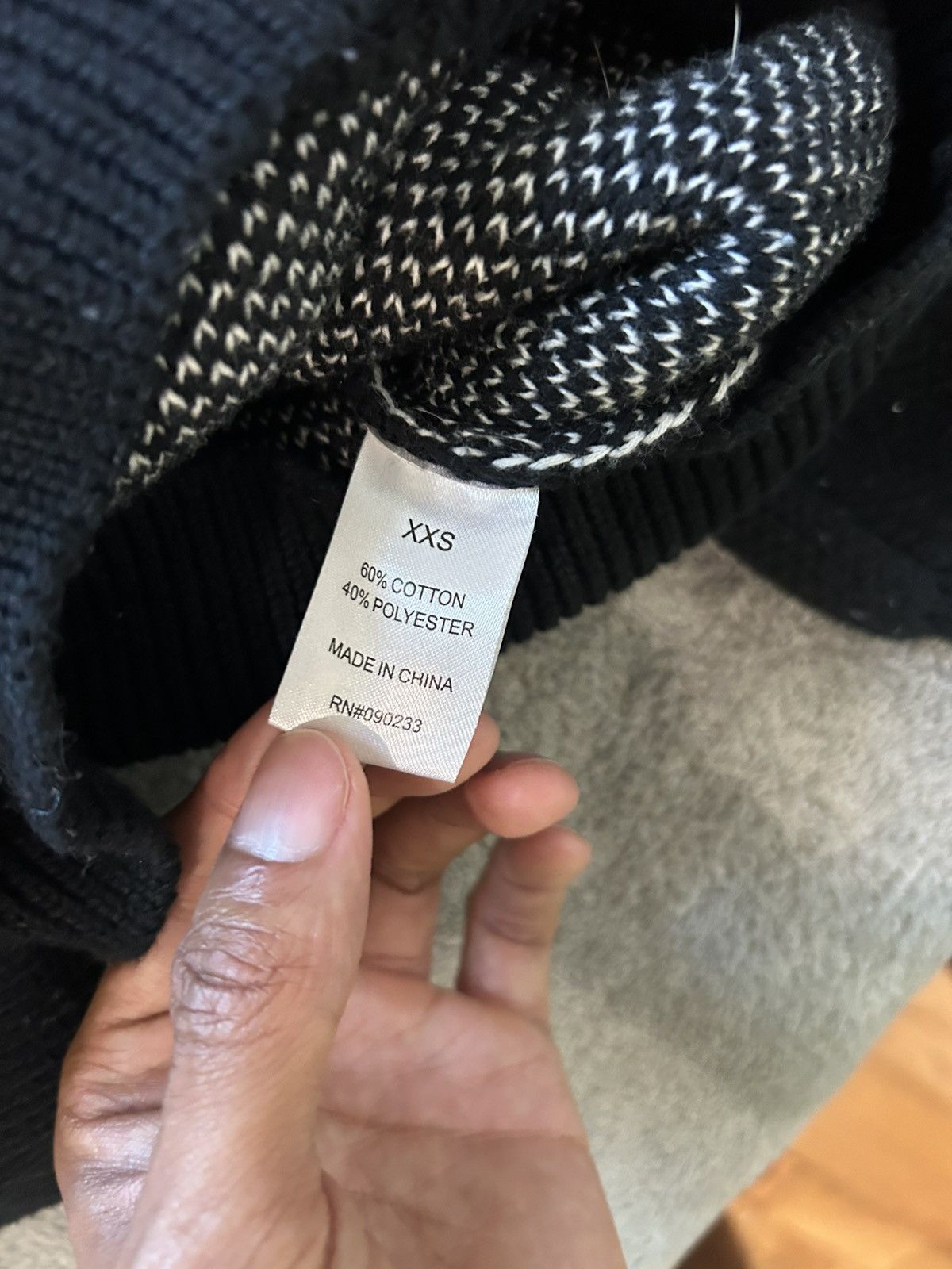 Fear of God Essentials FEAR OF GOD hoodie/BLK Size US XXS / EU 40 - 5 Thumbnail