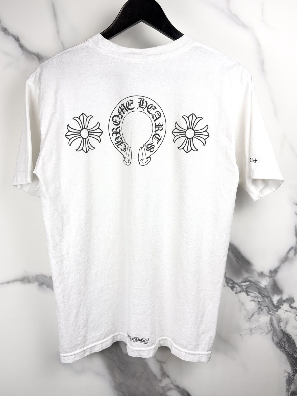 Chrome Hearts × Vintage Vintage Chrome Heart multi cross t-shirt