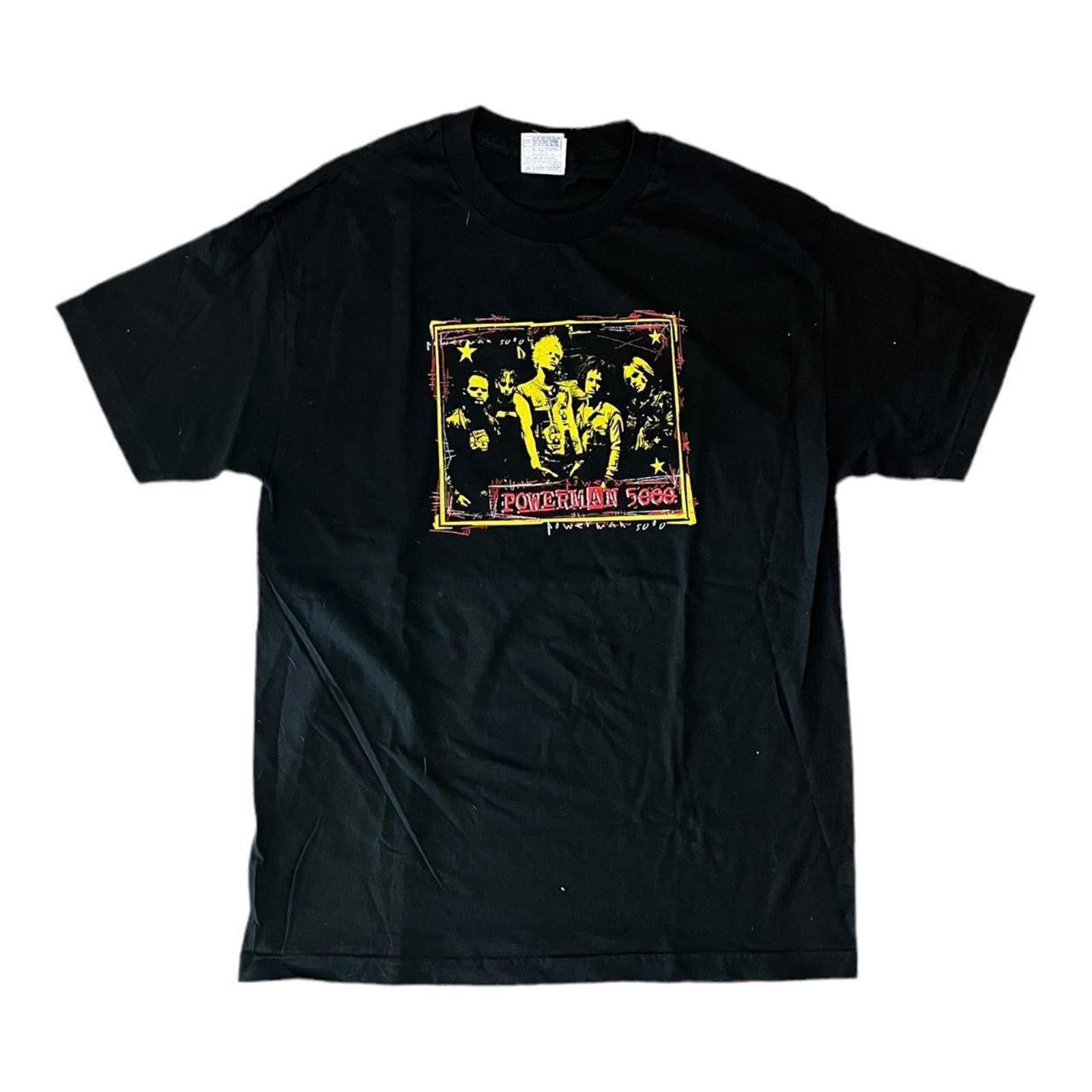 Other Vintage Powerman 5000 The Fake Revolution Tour T-shirt Size US L / EU 52-54 / 3 - 1 Thumbnail
