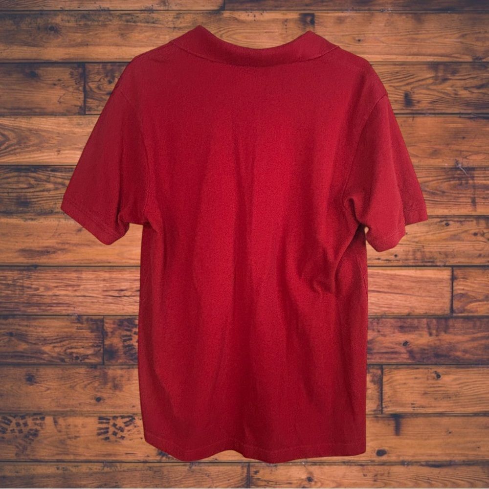Old Navy Old Navy Red Polo Shirt Large Size US L / EU 52-54 / 3 - 2 Thumbnail