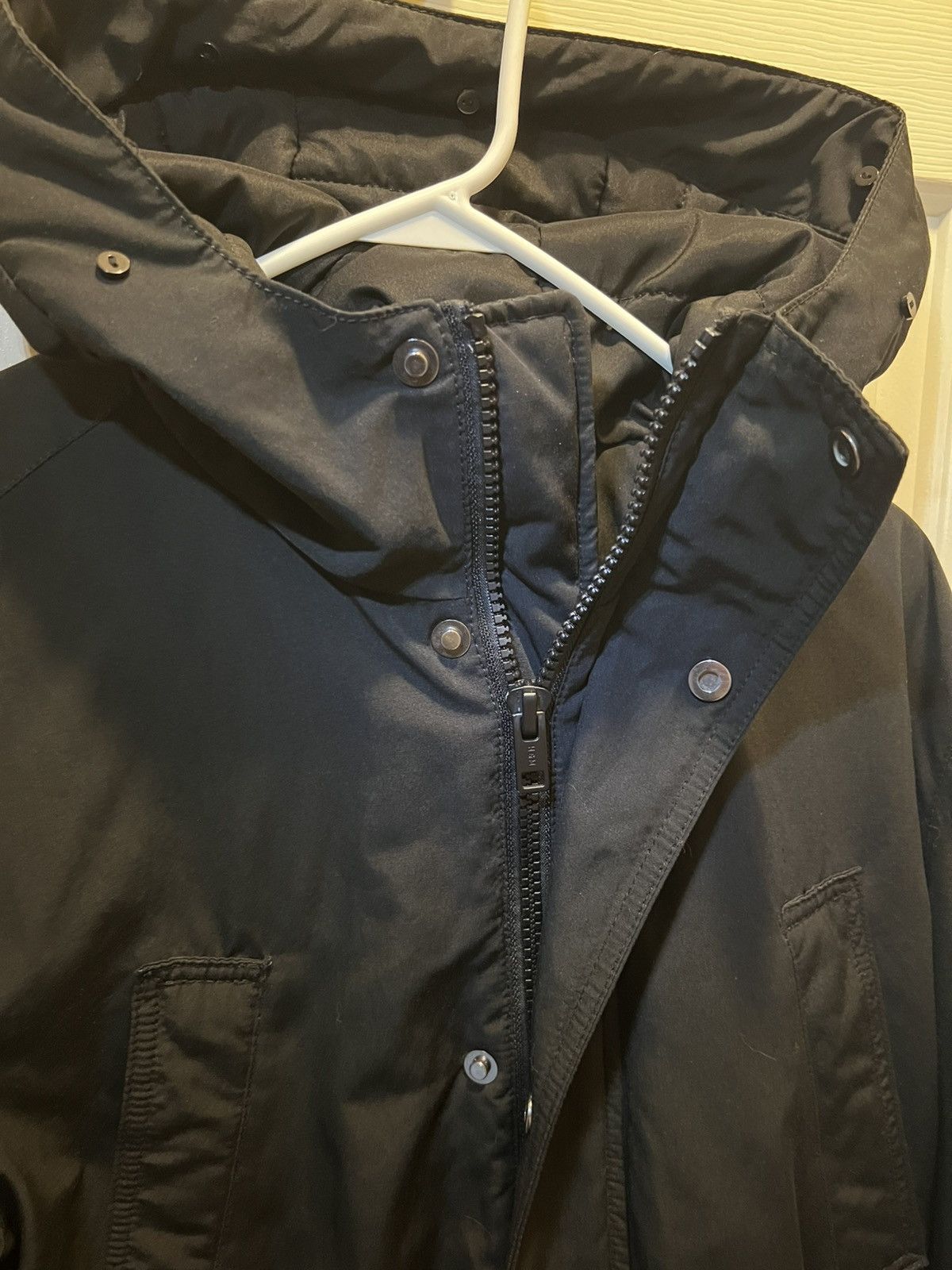 H&M Black Parka heavy coat Size US S / EU 44-46 / 1 - 2 Thumbnail