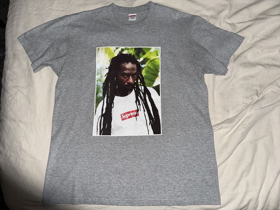 Supreme Supreme Buju Banton Heather Grey Large | Grailed