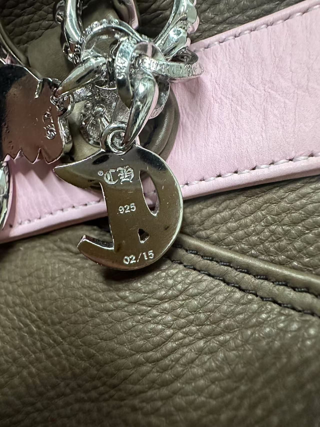 Chrome Hearts Chrome Hearts Brown&Pink Leather Casper Shoulder Bag Size ONE SIZE - 8 Thumbnail