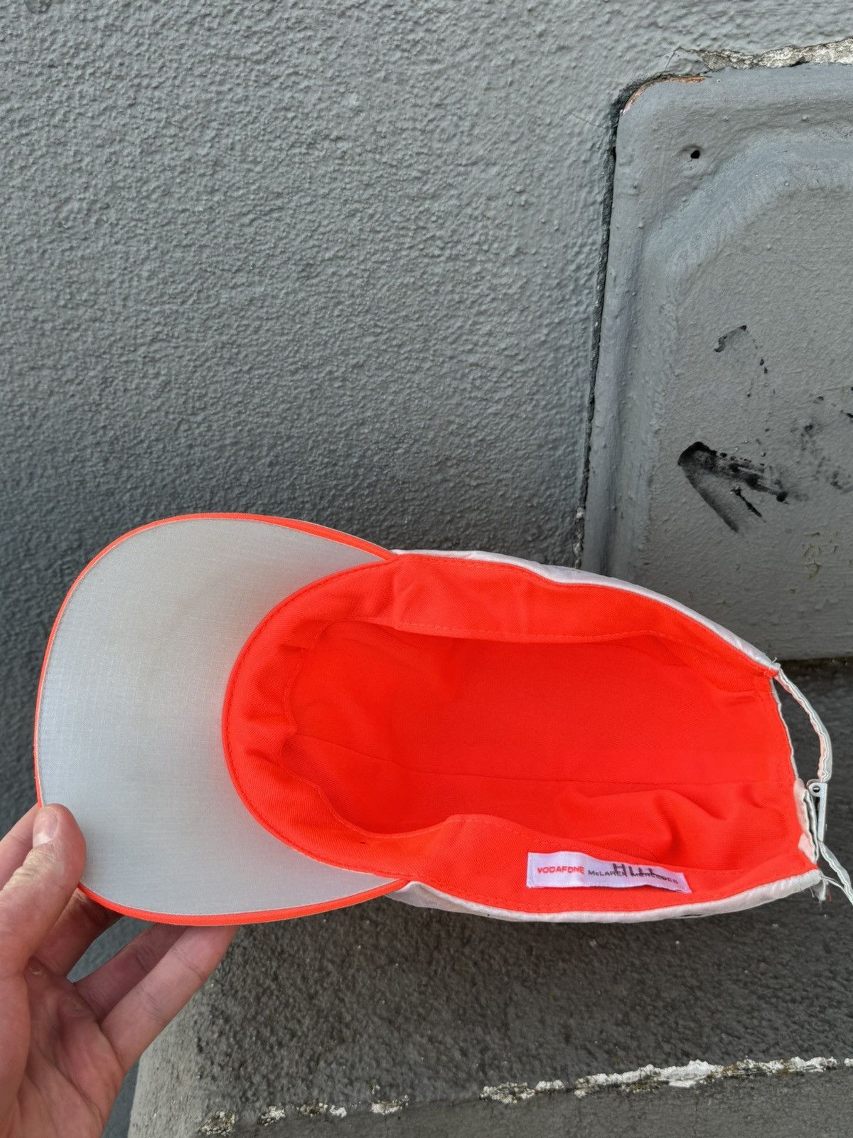 Malcolm McLaren × Vintage Vintage Vodafone McLaren Mercedes Racing Cap Hat f-1 Size ONE SIZE - 5 Thumbnail