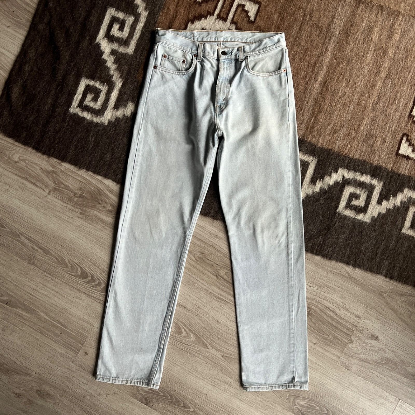 Levi's Levi’s 615 Orange Tab Vintage Light Wash Jeans 9820AC Size US 32 / EU 48 - 3 Thumbnail