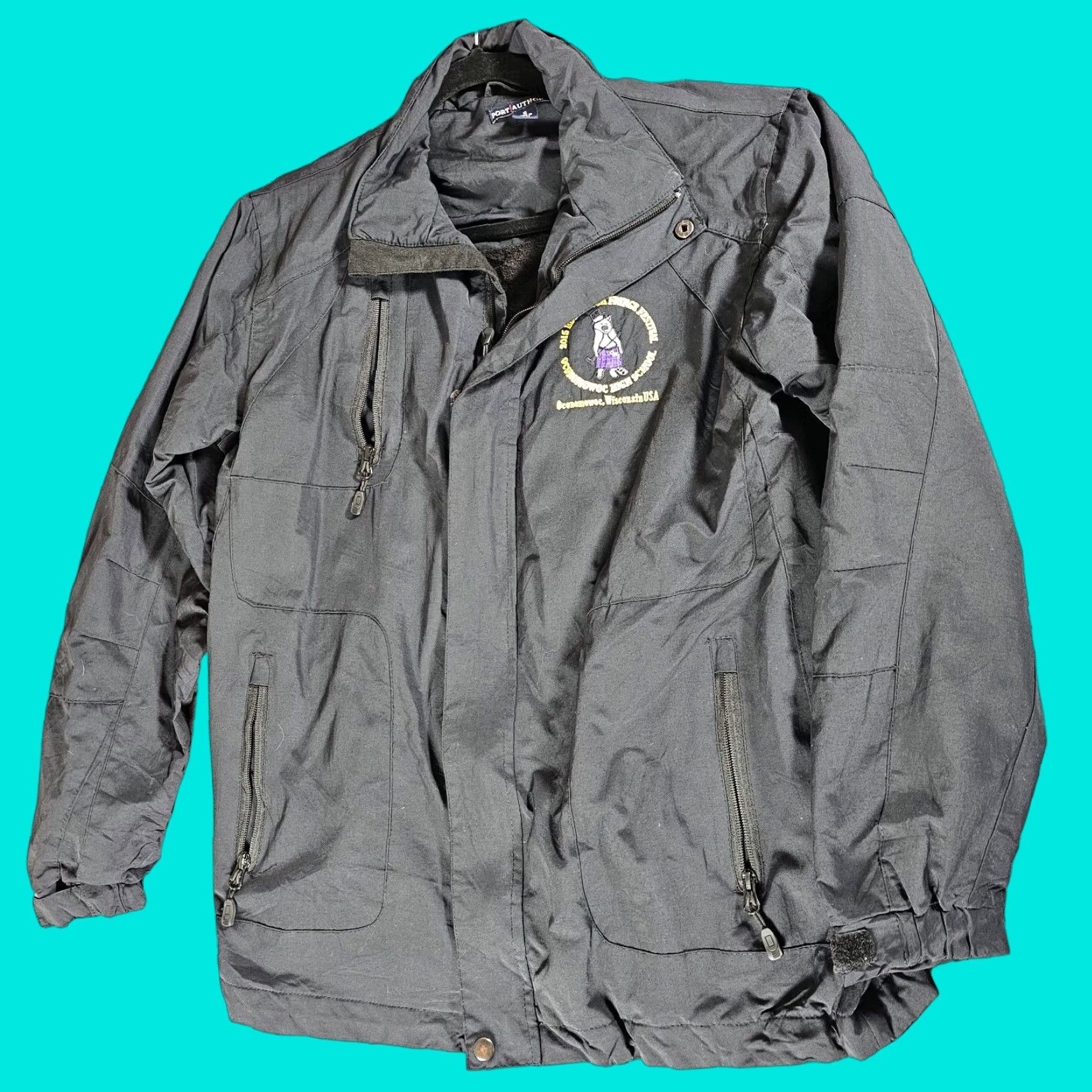 Port Authority Port Authority Jacket Soft Shell Black Full Zip High Neck Size S Pockets Men's Regular Size US S / EU 44-46 / 1 - 1 Thumbnail