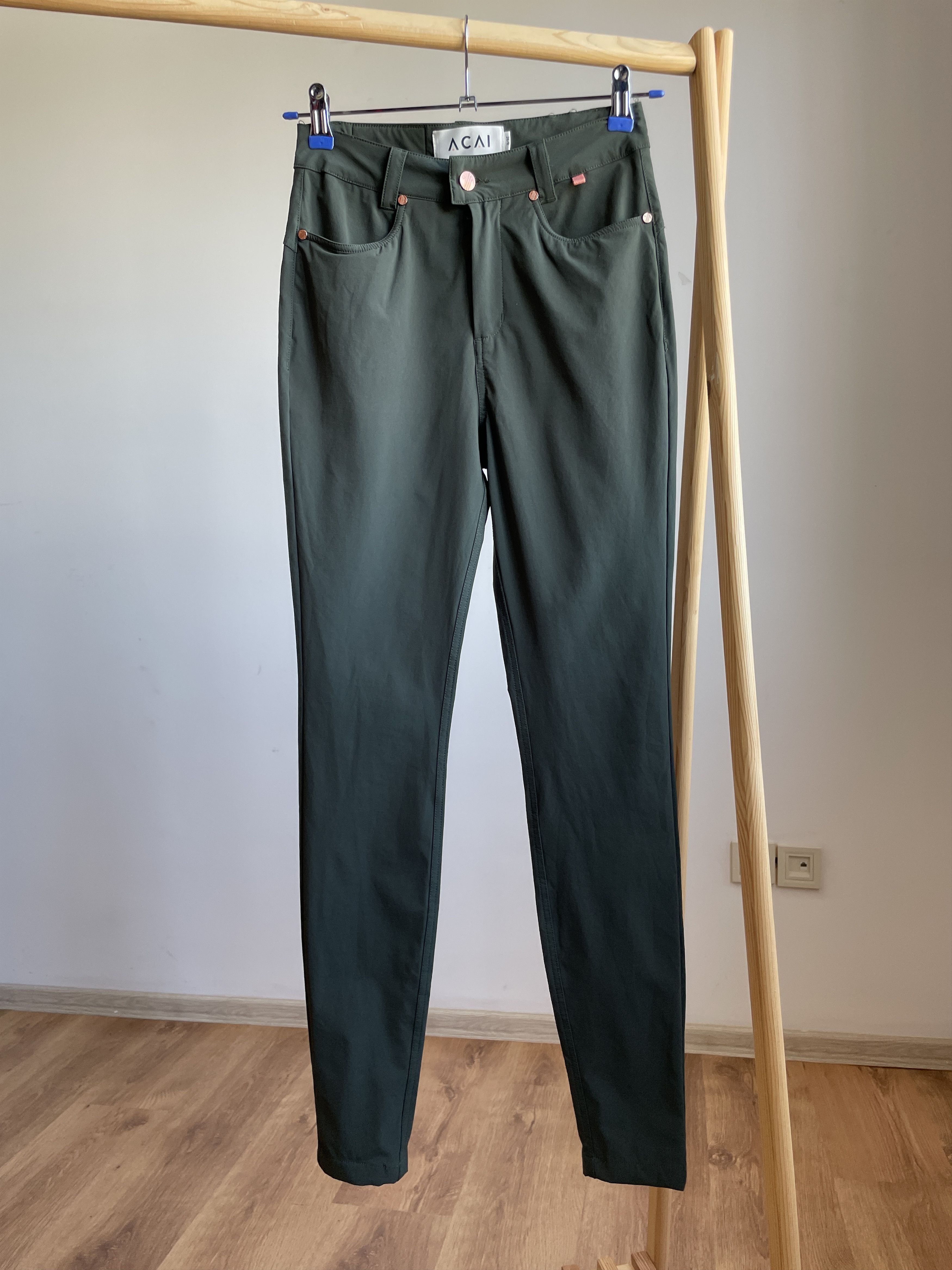 Other ACAI Womens Thermal Skinny Outdoor Trousers Size 26" / US 2 / IT 38 - 1 Thumbnail