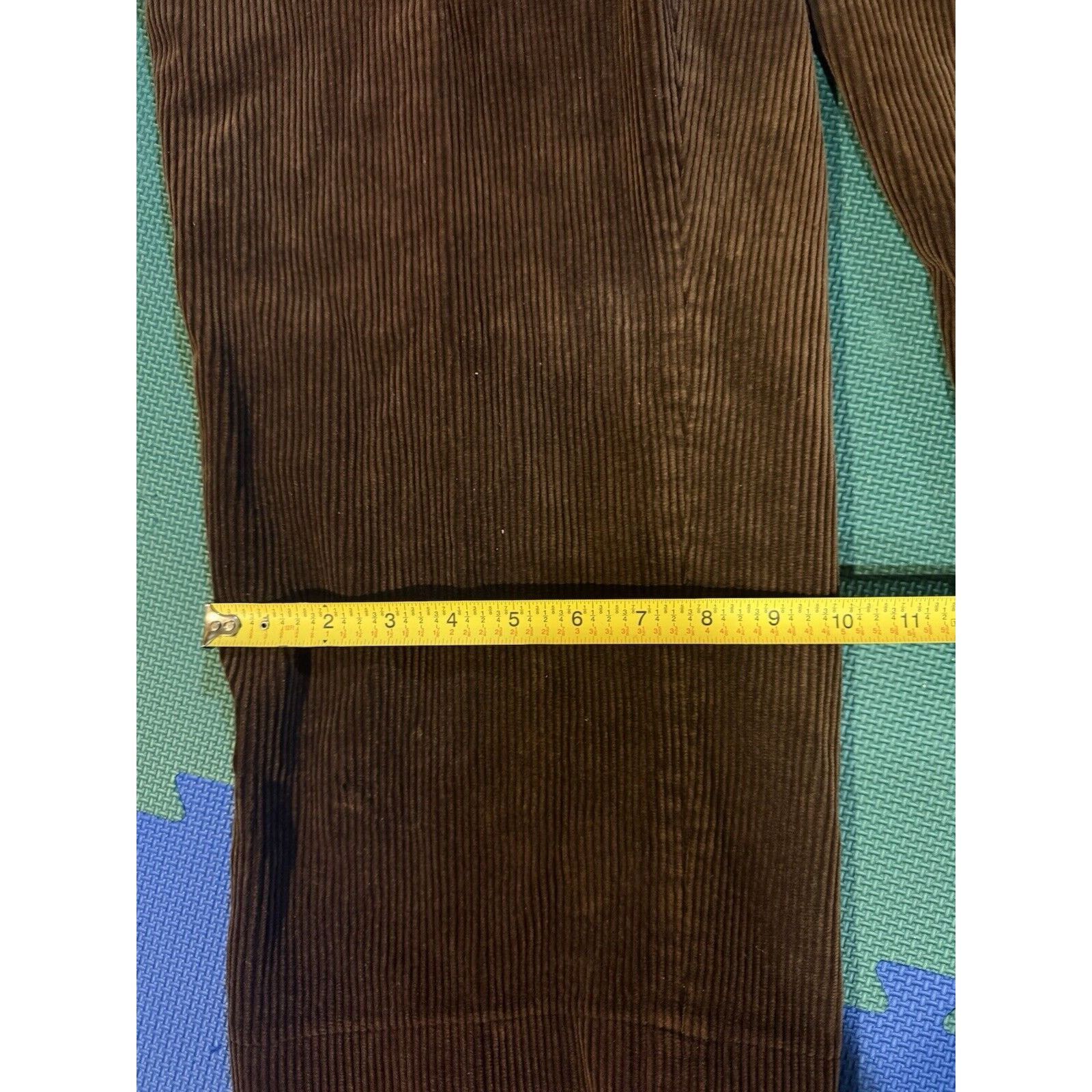 Polo Ralph Lauren VTG Polo Ralph Lauren Pants Men 36 x 32 Brown Corduroy READ! Size US 36 / EU 52 - 8 Thumbnail