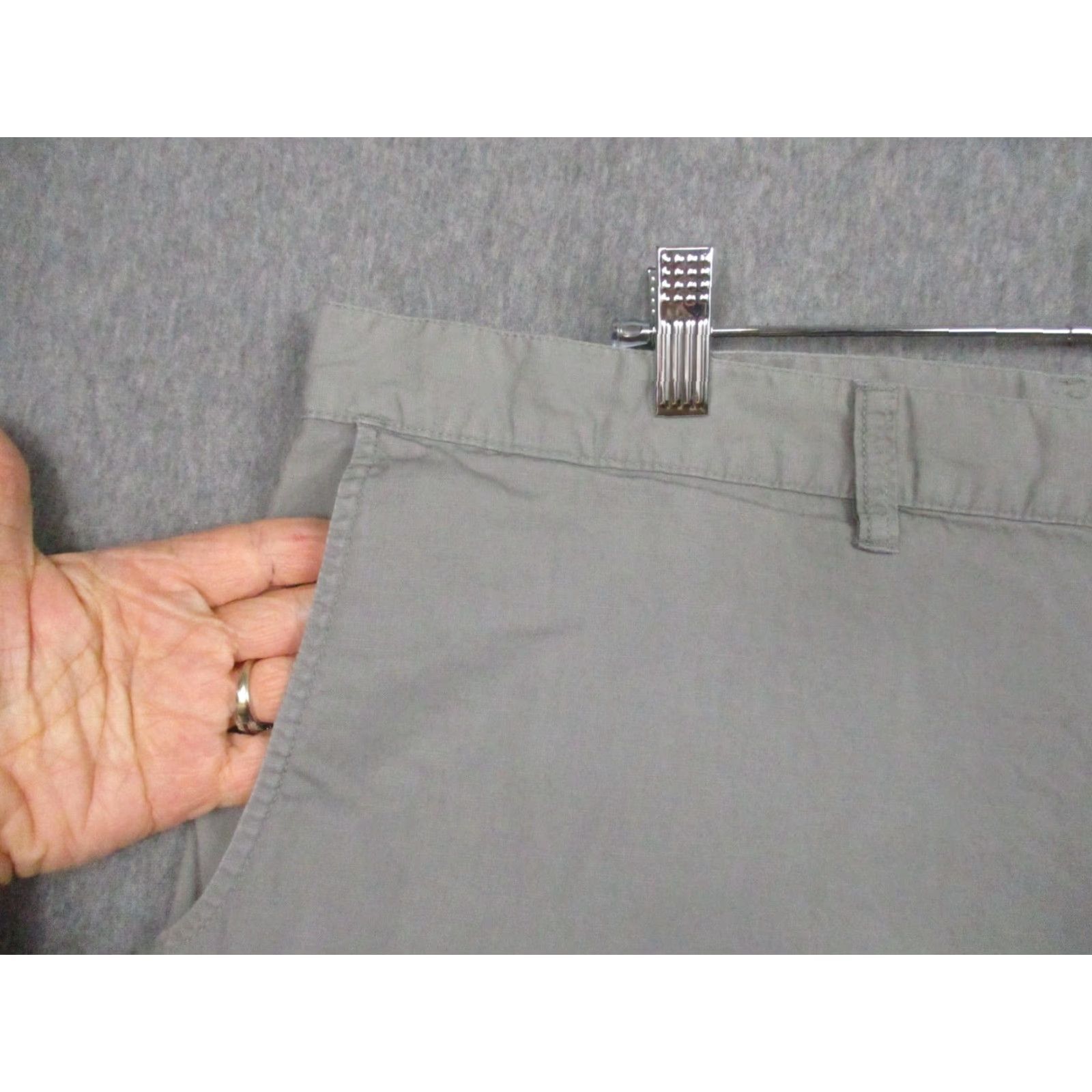 Patagonia Patagonia Shorts Mens 40 Gray All-Wear Hemp Organic Cotton Chino Flat Front Size US 40 / EU 56 - 3 Thumbnail