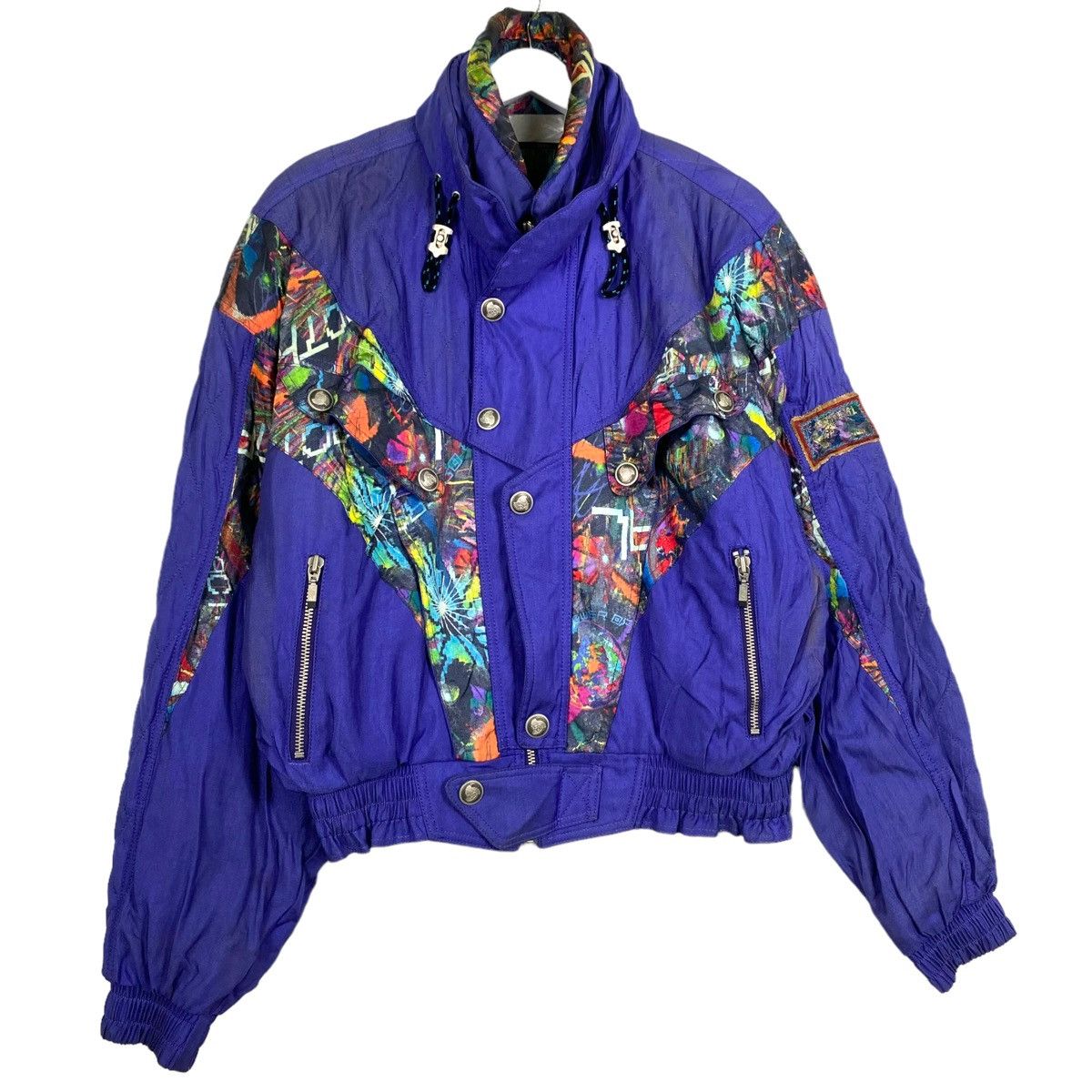 Japanese Brand × Sports Specialties × Vintage 💥80s KILLY SKI SPORT PARACHUTE BOMBER JACKET Size US M / EU 48-50 / 2 - 3 Thumbnail
