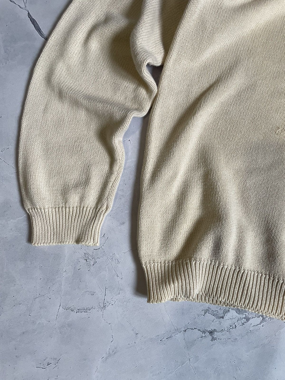 Lacoste Mens Vintage Lacoste Knit Sweater Size US XL / EU 56 / 4 - 5 Thumbnail