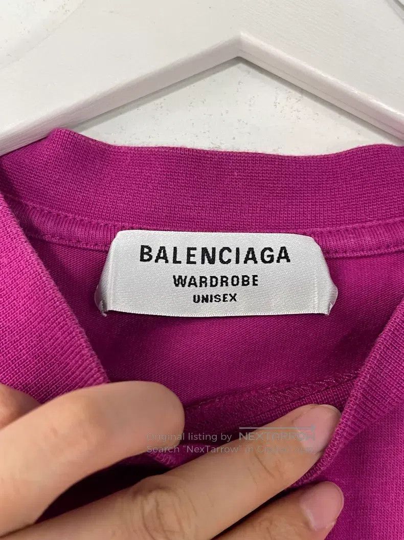 Balenciaga Balenciaga Gradient Embroidered Coke Short Sleeve Size US XS / EU 42 / 0 - 7 Thumbnail