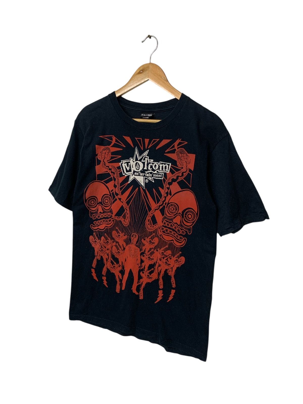 Volcom Rare Vintage Y2K Volcom Entertainment Photo Print T Shirt Size US M / EU 48-50 / 2 - 2 Thumbnail