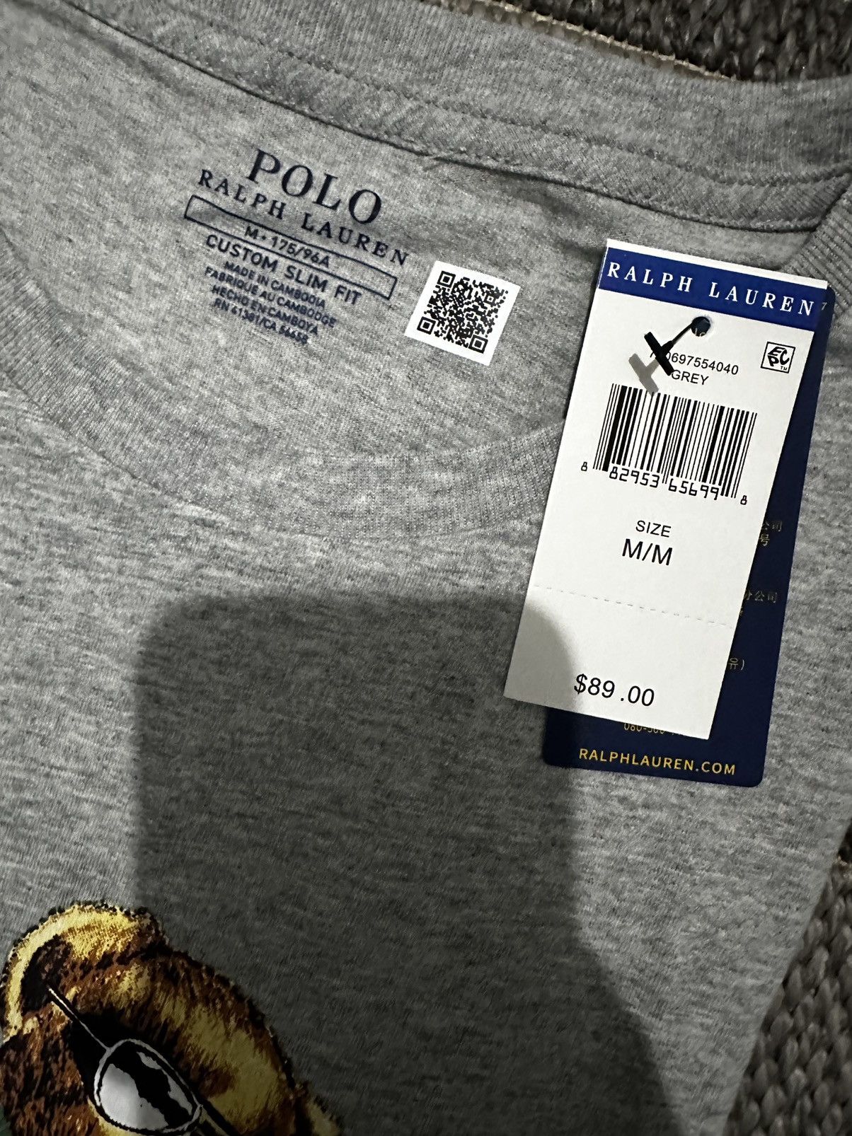 Polo Ralph Lauren × Ralph Lauren T-shirt Ralph Lauren édition limited bear Size US M / EU 48-50 / 2 - 2 Thumbnail