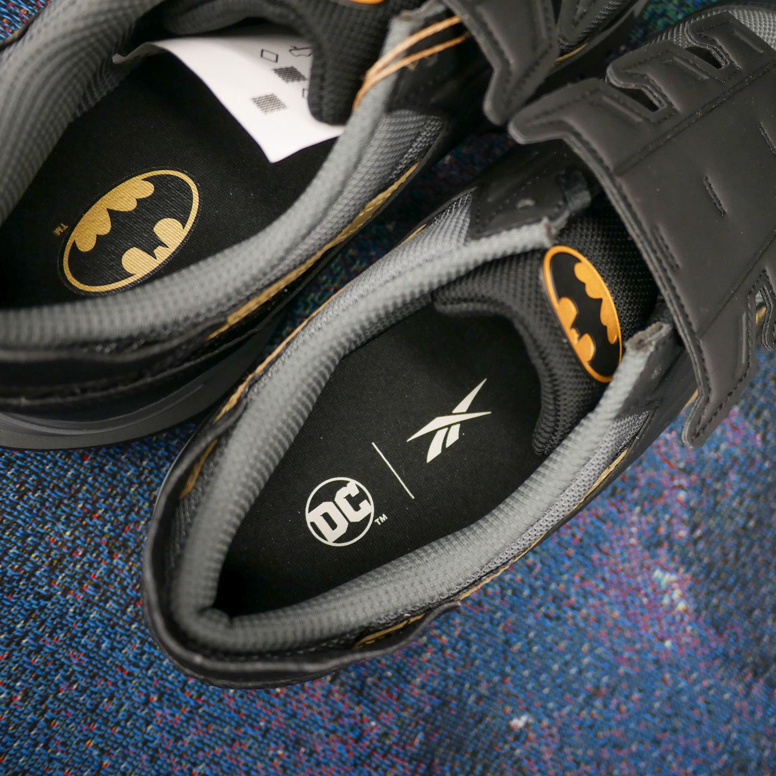 DC × DC Comics × Reebok Reebok x DC Comics Batman LX 2200 Size US 11.5 / EU 44-45 - 6 Thumbnail