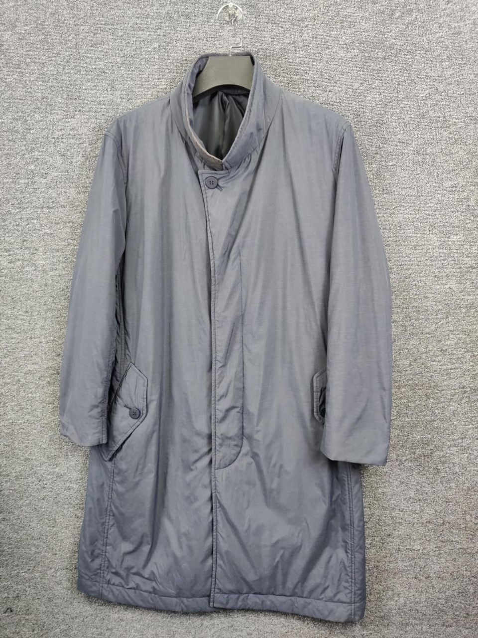 Issey Miyake Vintage 90s Issey Miyake Men Trench Coat Size US L / EU 52-54 / 3 - 4 Thumbnail