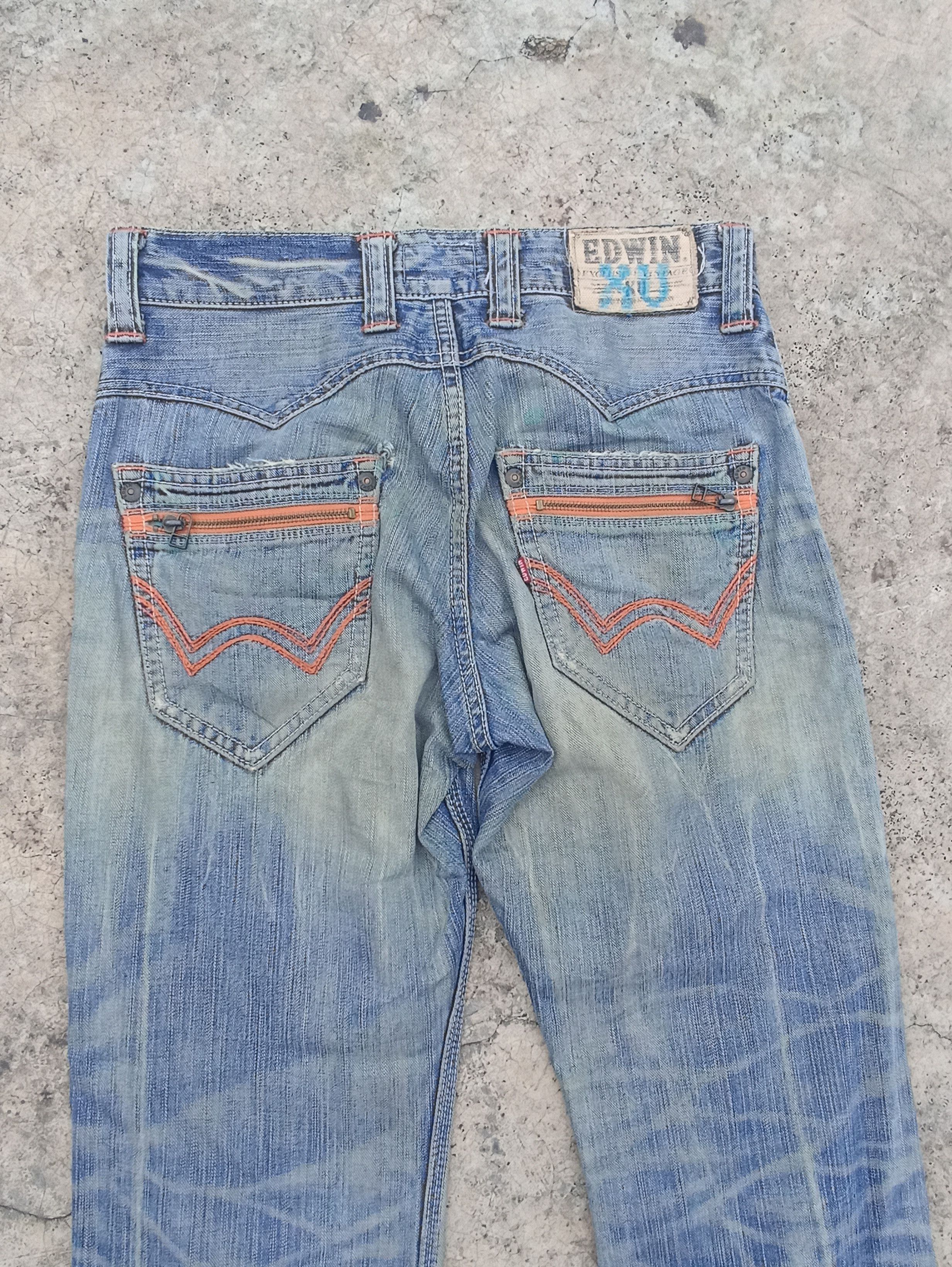 Edwin Vtg Edwin jeans washed LGB Street fashion Edwin Exclusive Size US 32 / EU 48 - 9 Thumbnail