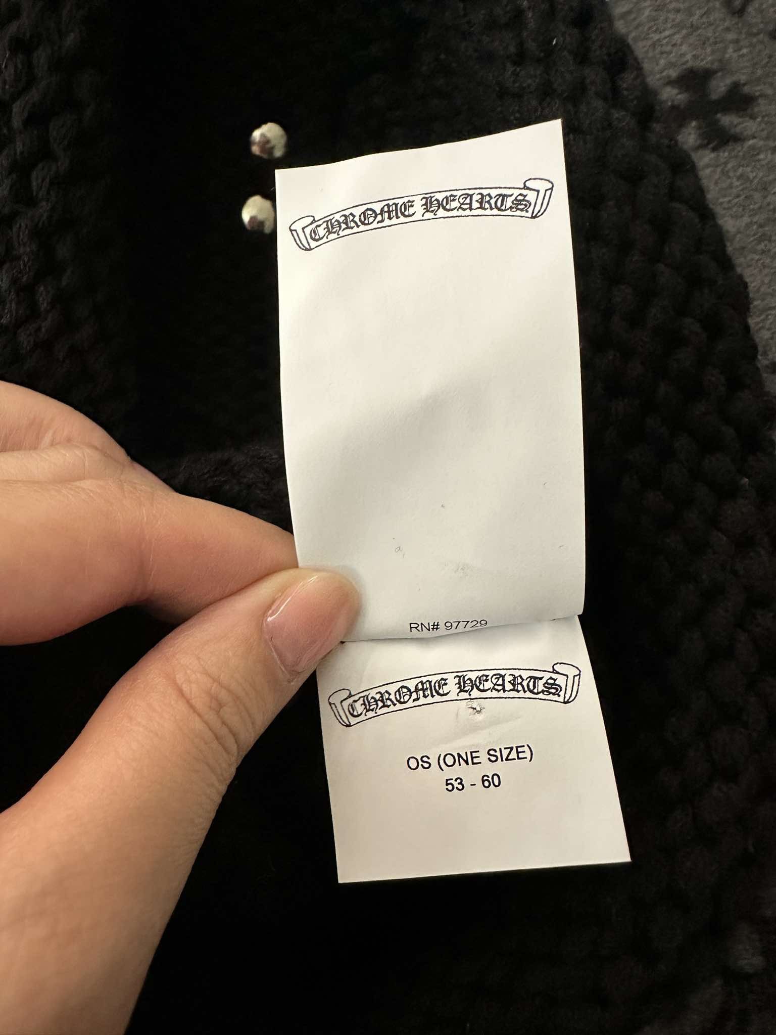 Chrome Hearts CHROME HEARTS Cashmere Leather With Silver Fleur Beanie Size ONE SIZE - 7 Thumbnail
