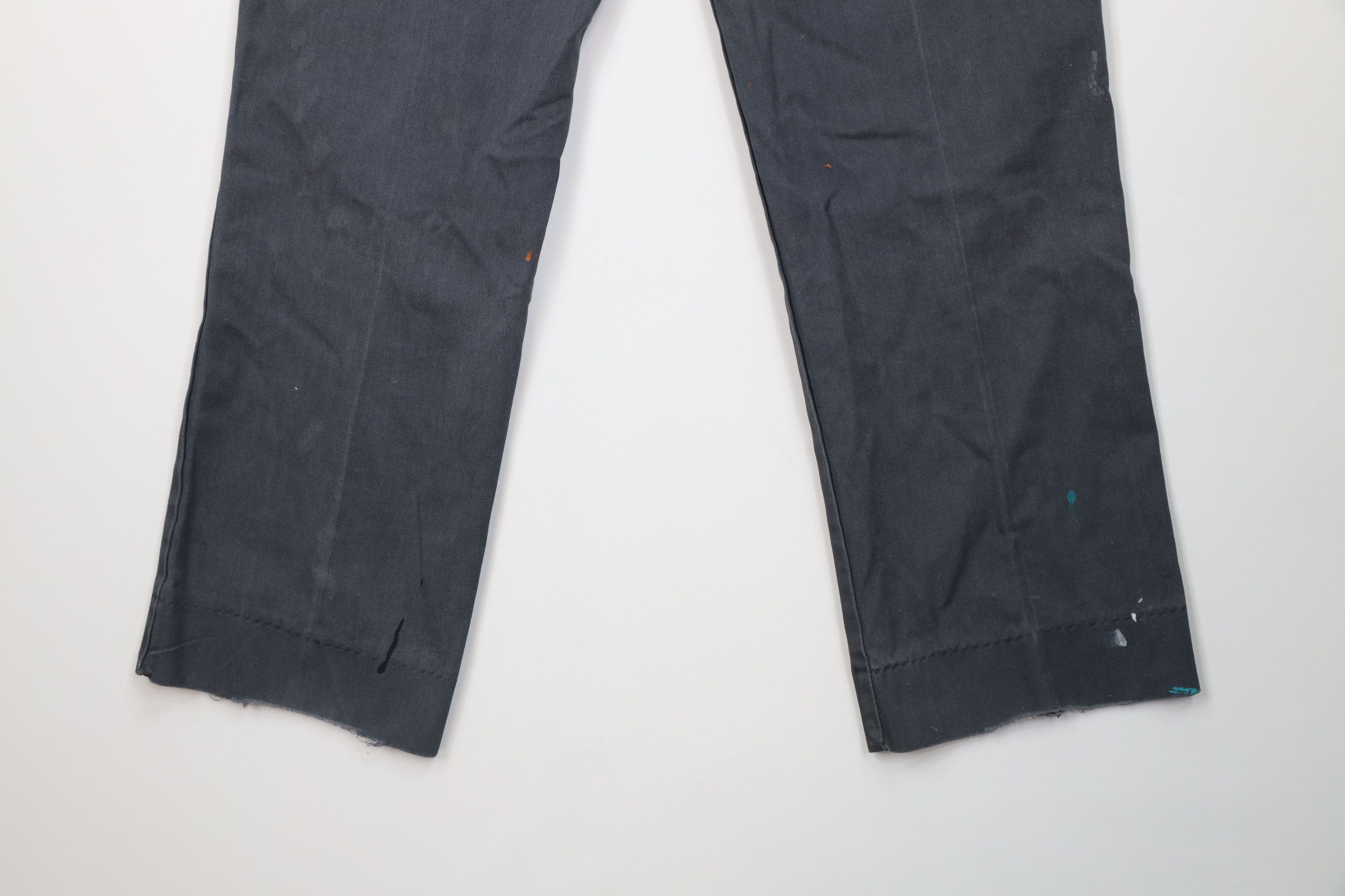 Vintage Vintage 90s Streetwear Workwear Mechanic Chino Pants Gray Size US 32 / EU 48 - 14 Thumbnail