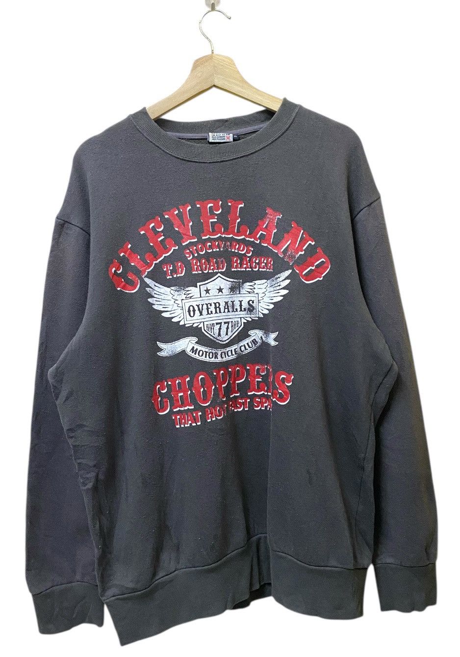 Indian Motorcycle Cleverland Choppers Sweatshirt Crewneck Tee Size US L / EU 52-54 / 3 - 1 Thumbnail