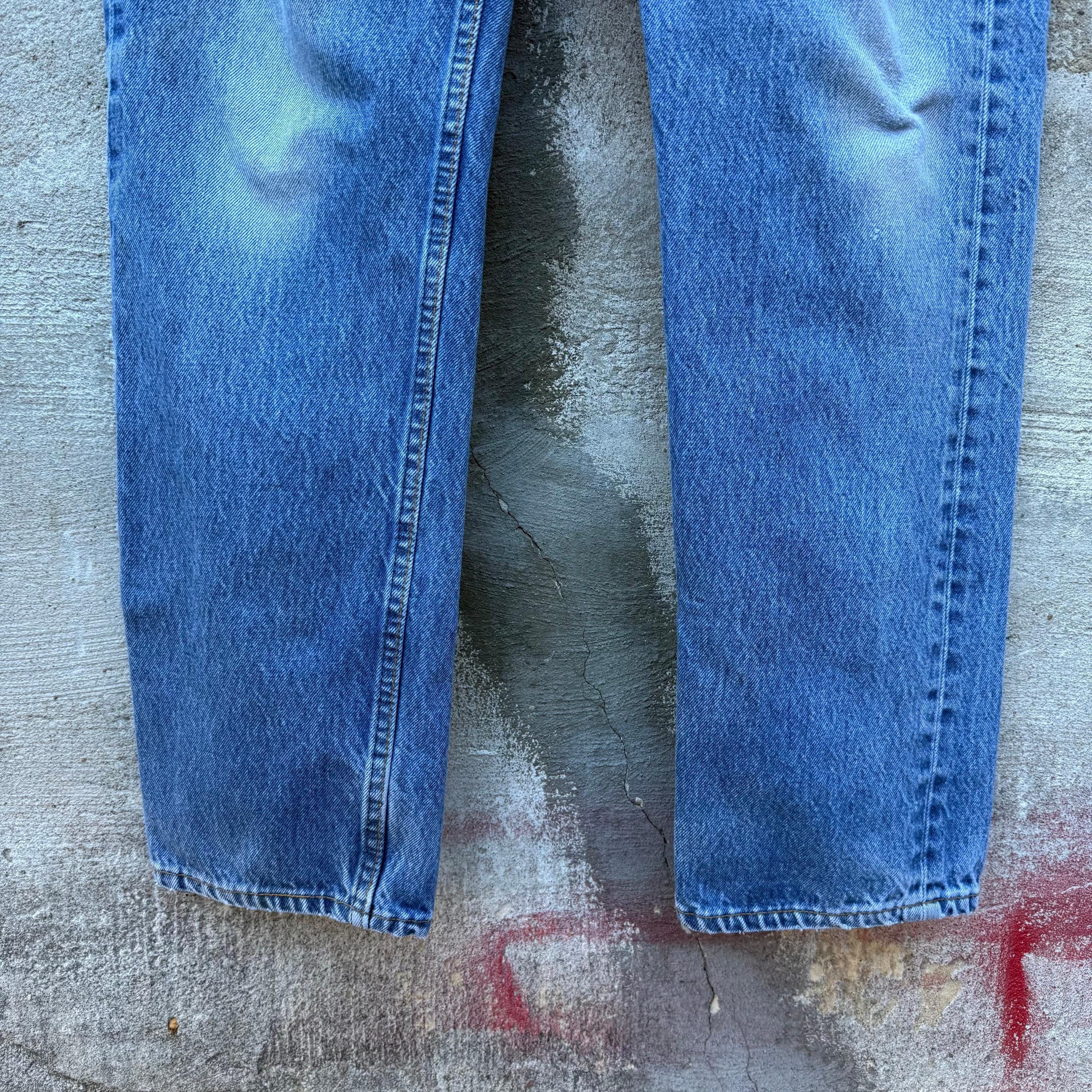 Levi's × Vintage 90's Levi's 501 Denim Jeans Size US 32 / EU 48 - 6 Thumbnail